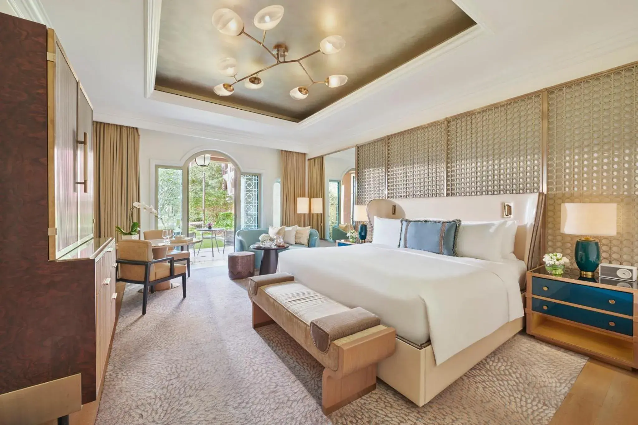 Family Deluxe Garden Terrace Room in Emirates Palace Mandarin Oriental, Abu Dhabi Family Deluxe Garden Terrace Room in Emirates Palace Mandarin Oriental, Abu Dhabi