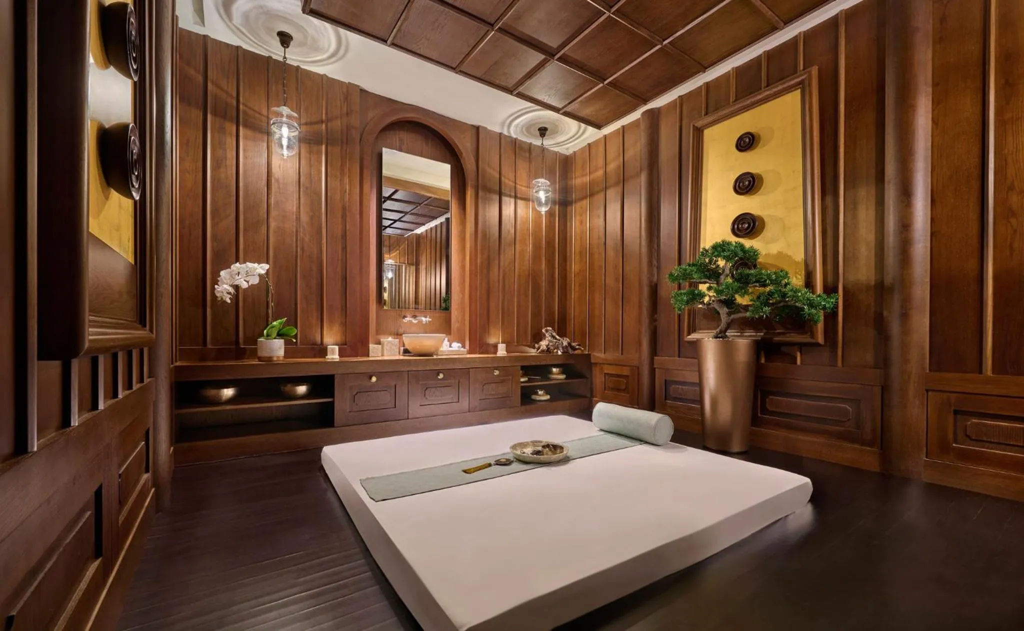 Spa and wellness centre/facilities, Bed in Emirates Palace Mandarin Oriental, Abu Dhabi