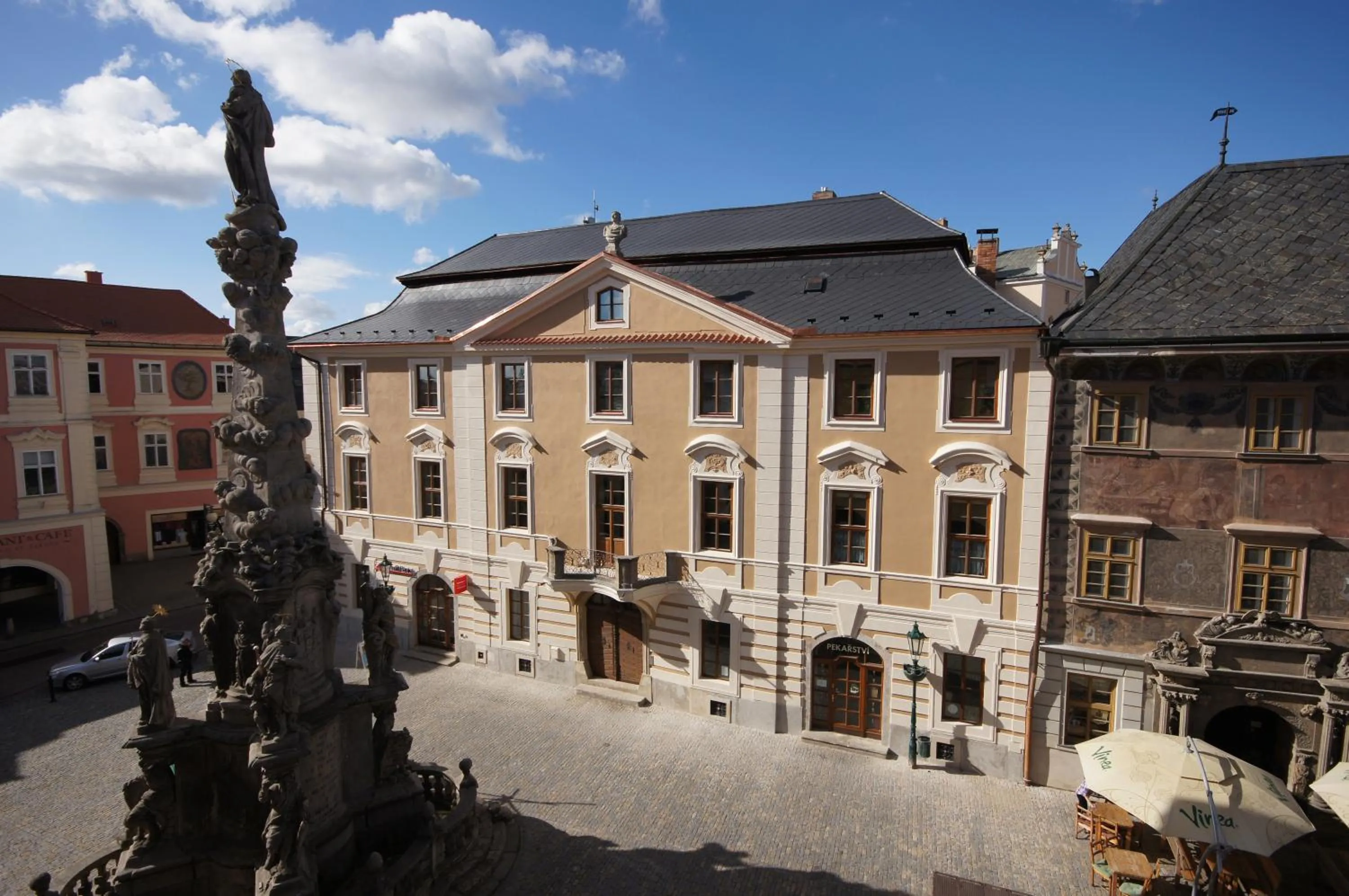 Facade/entrance in Palace Kutná Hora