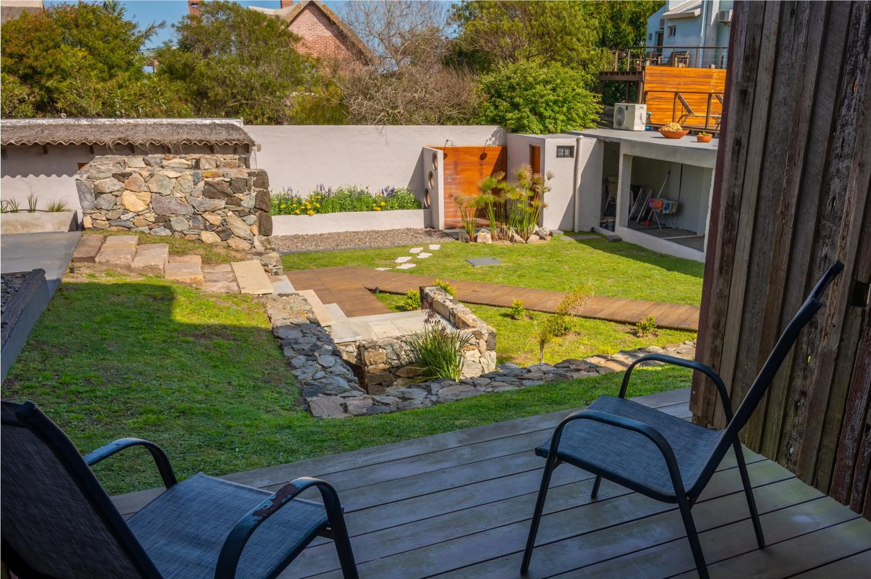 Garden view in Muelles del Diablo Tranquilo