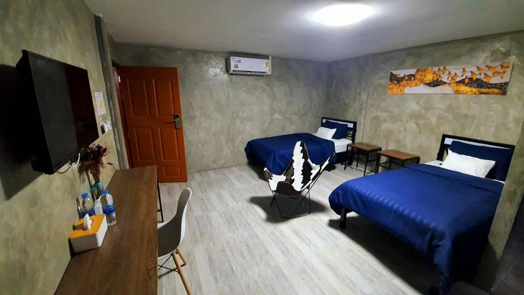 Bed in Phooree Boutique Hotel