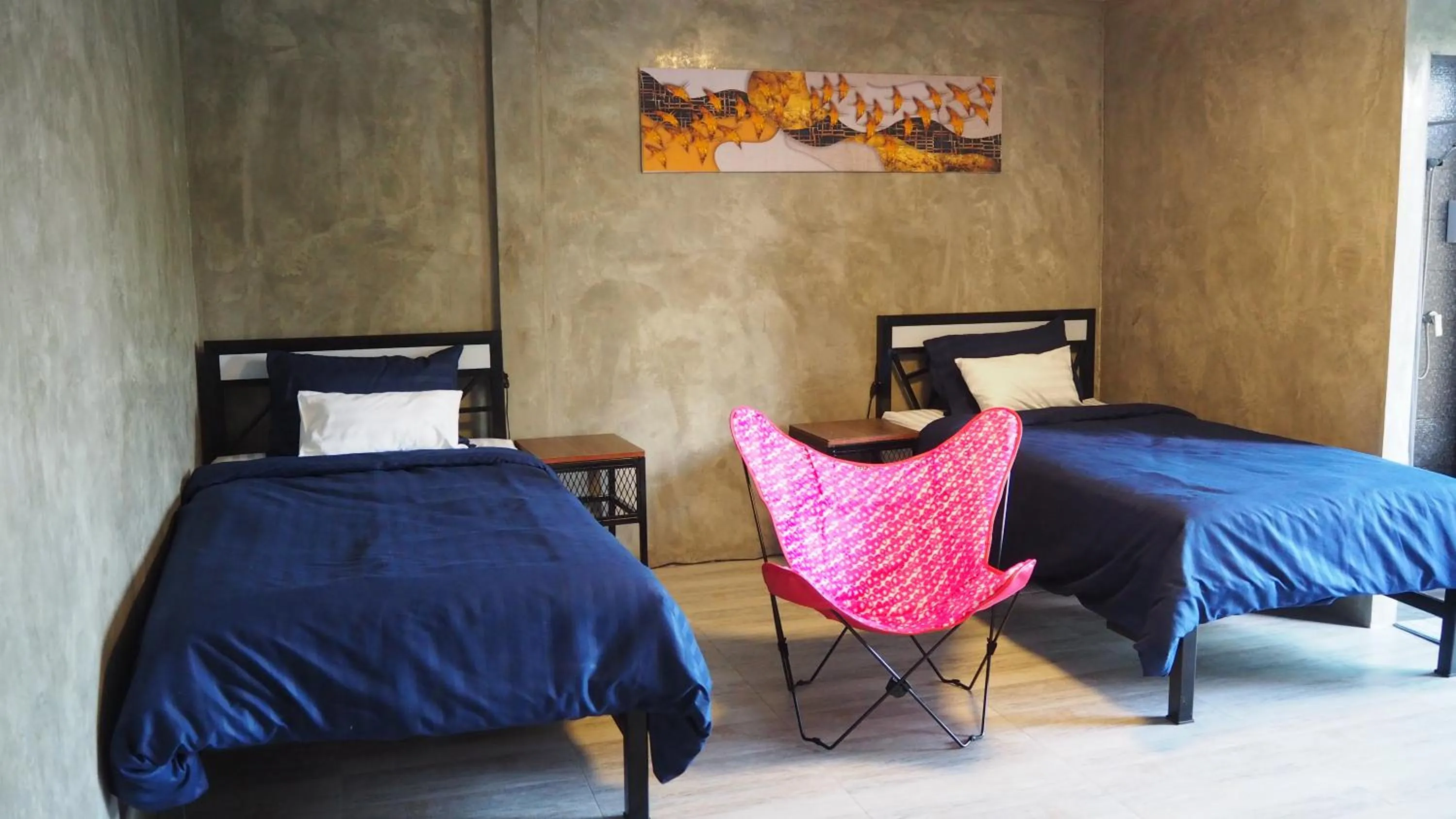 Bed in Phooree Boutique Hotel