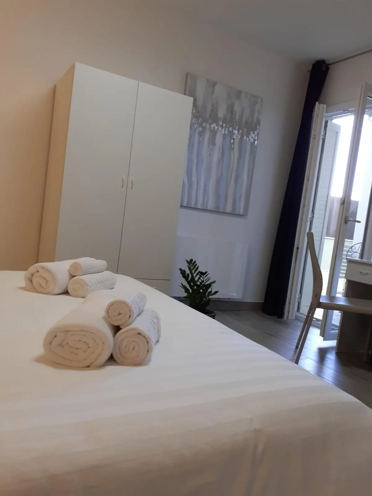 Balcony/Terrace, Bed in Giosam Bed & Breakfast di Raimondo Isabelle