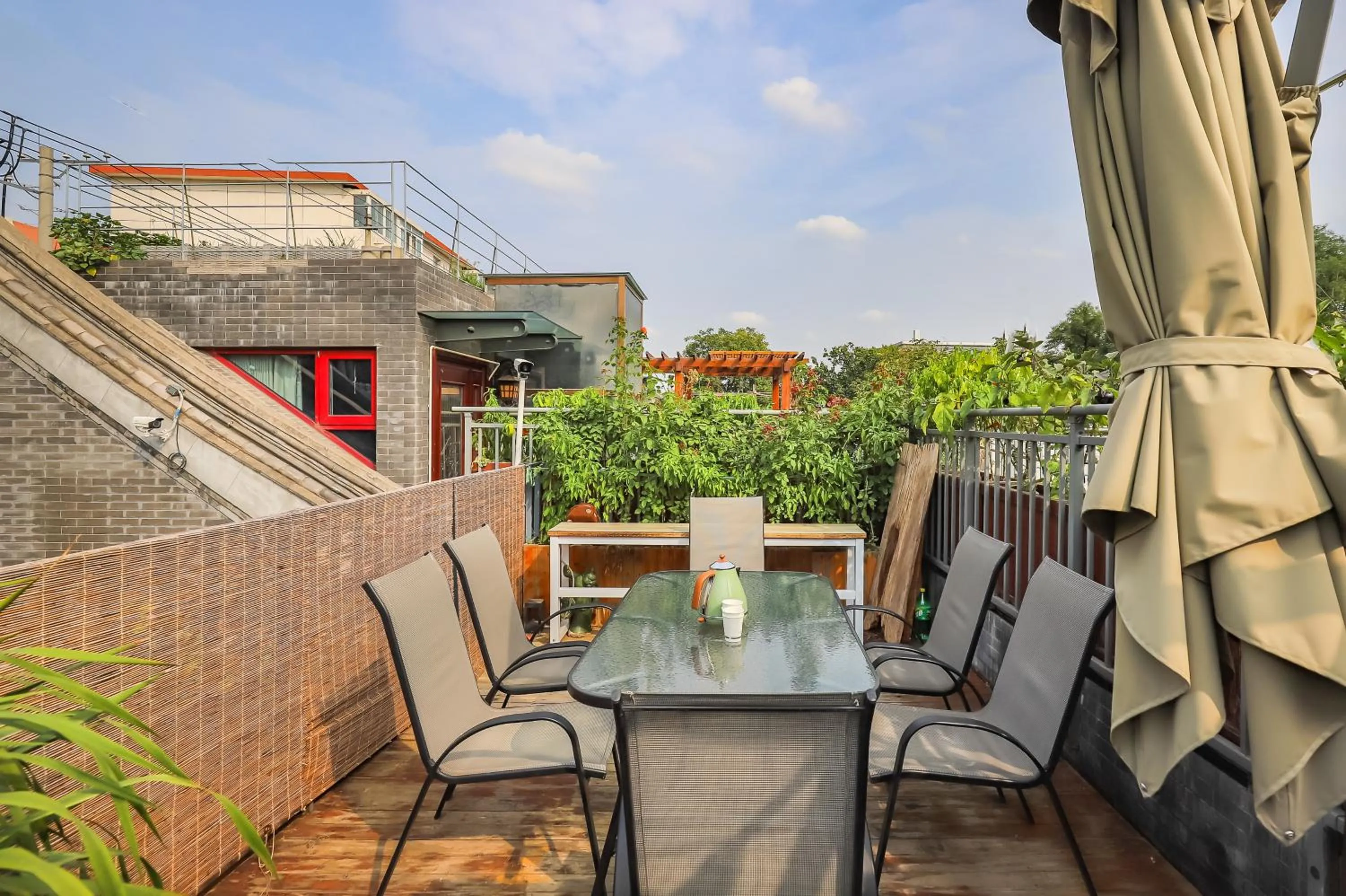 Balcony/Terrace in Templeside Beijing