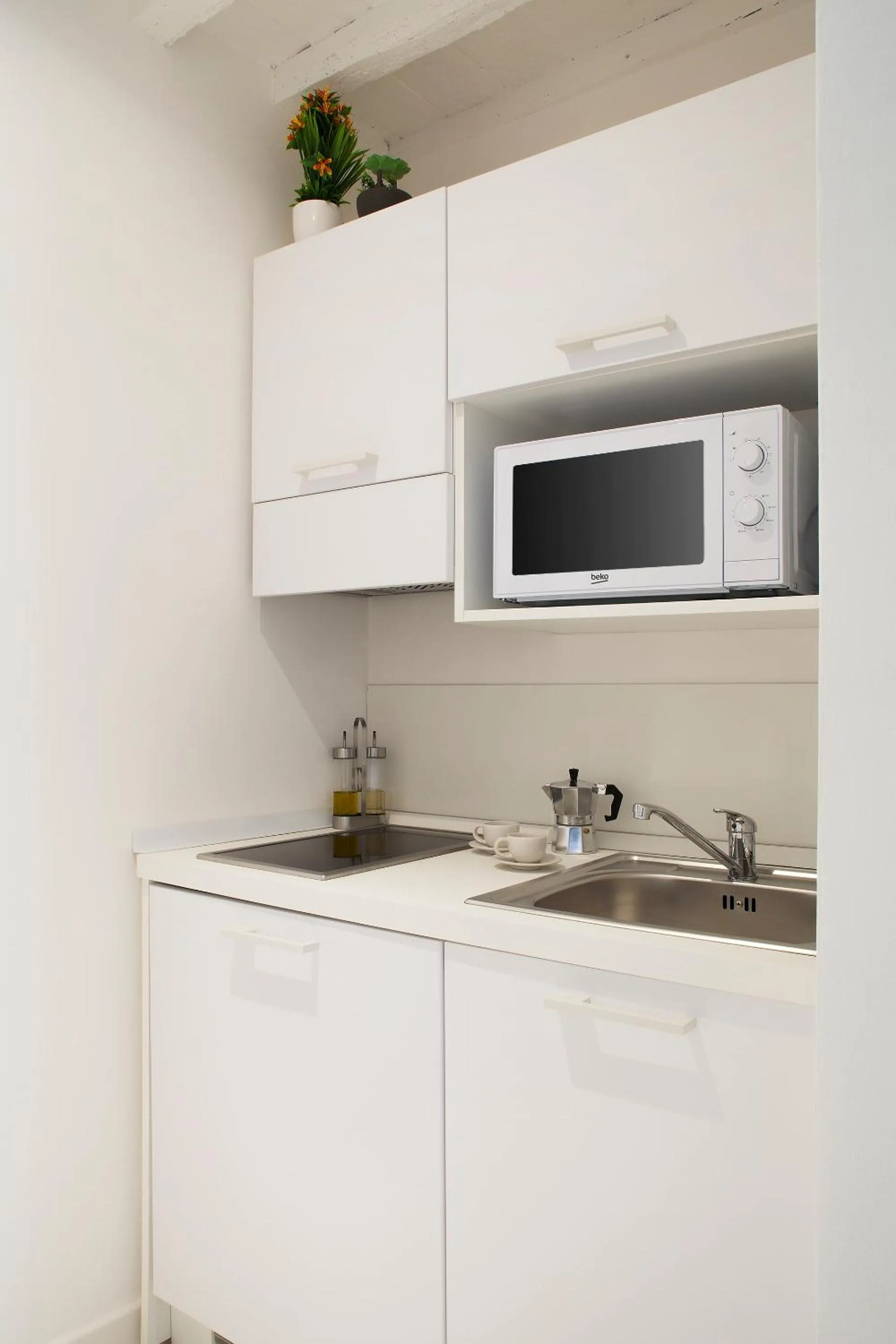 Kitchen or kitchenette in San Sebastiano Suite & Luxury Apartments