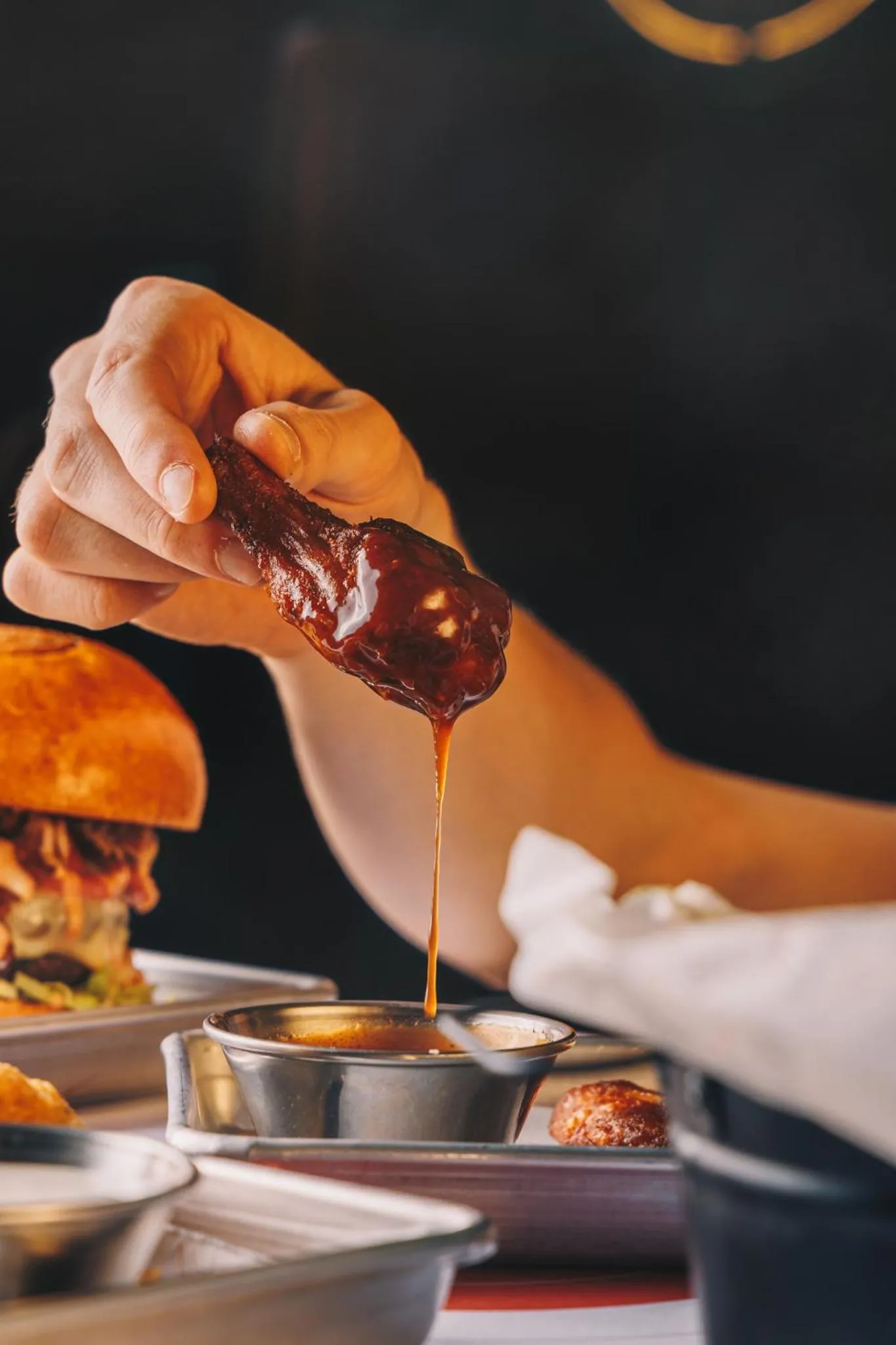 Food close-up in JA Beach Hotel, Dubai