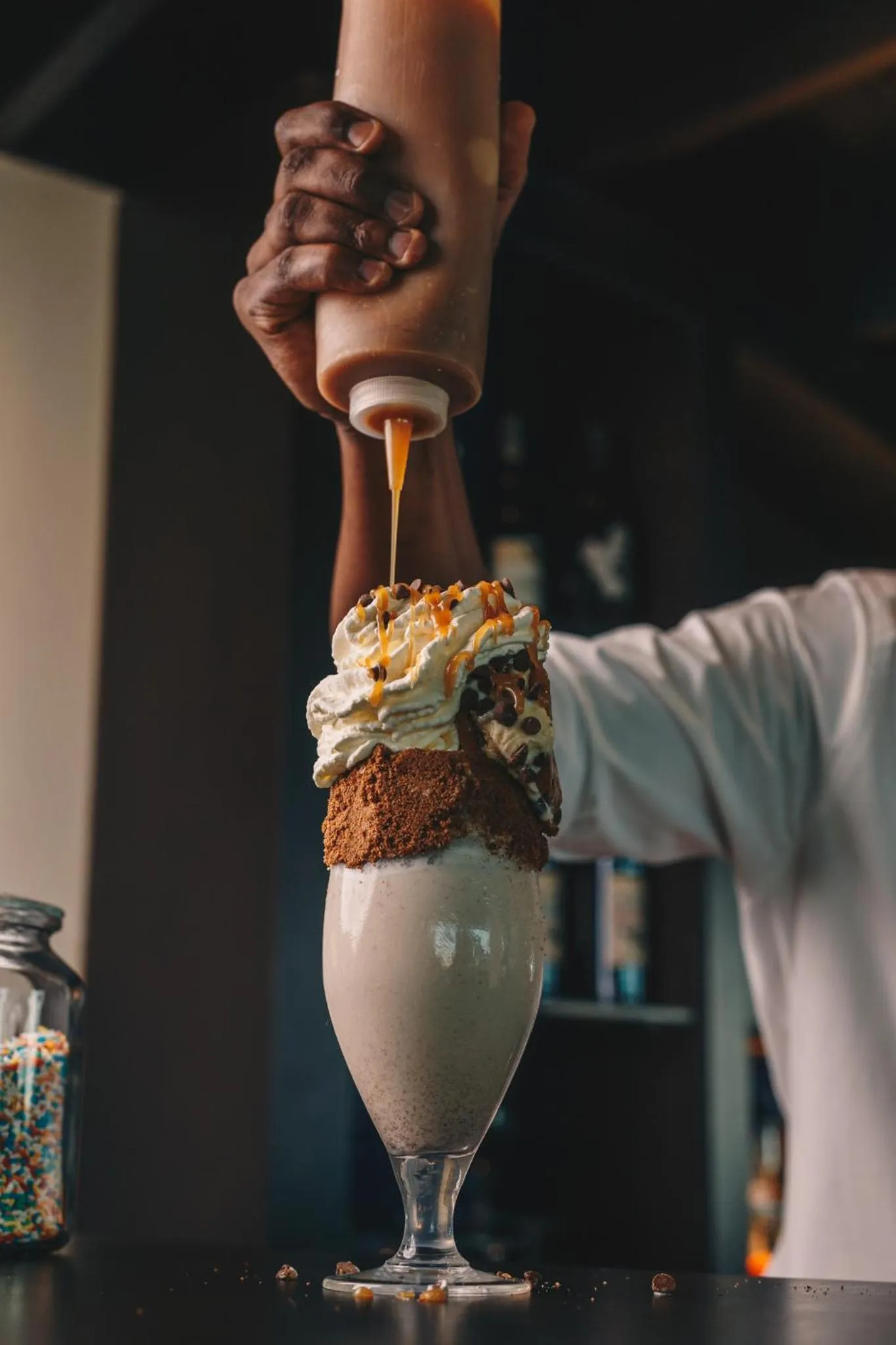 Food close-up in JA Beach Hotel, Dubai