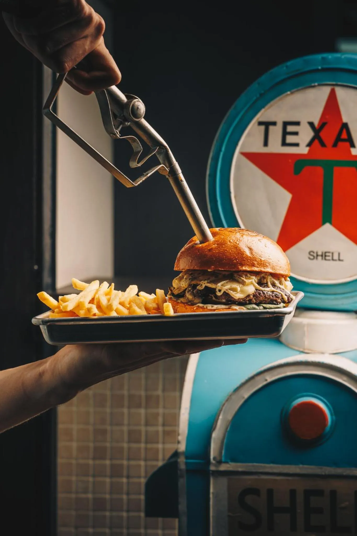 Food close-up in JA Beach Hotel, Dubai