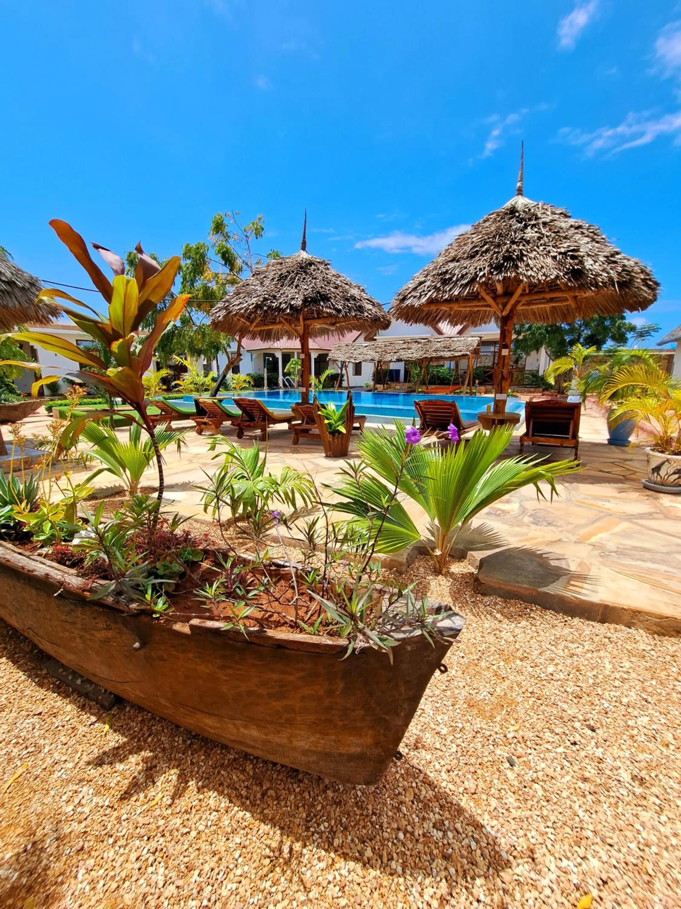 Garden in Mimi na wewe villa