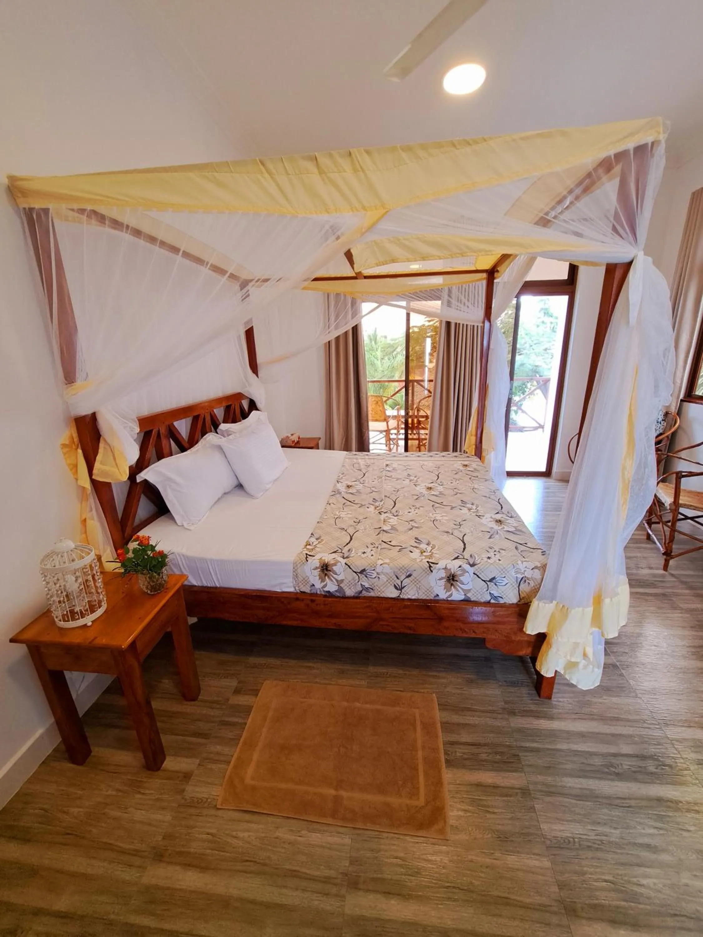 Bed in Mimi na wewe villa