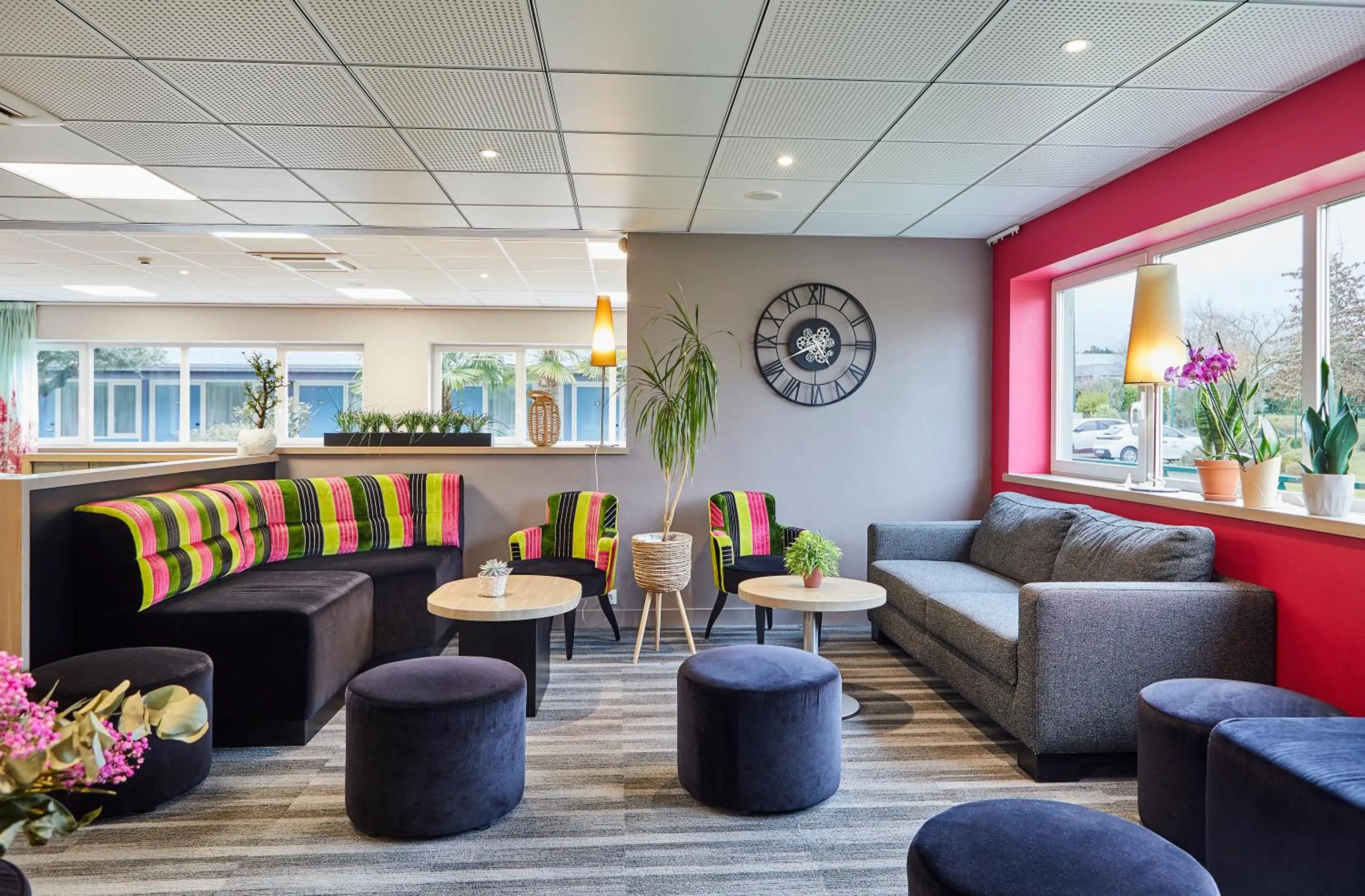 Property building in Hôtel Restaurant Bel Air Crevin - Axe Rennes Nantes