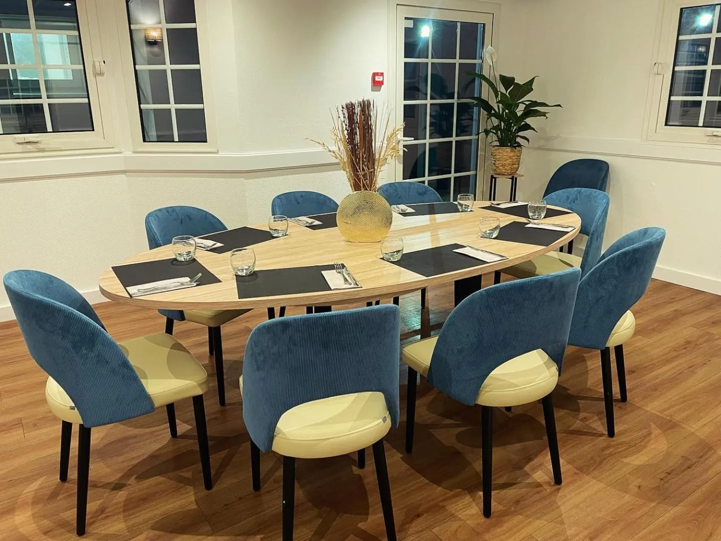 Restaurant/places to eat in Hôtel Restaurant Bel Air Crevin - Axe Rennes Nantes