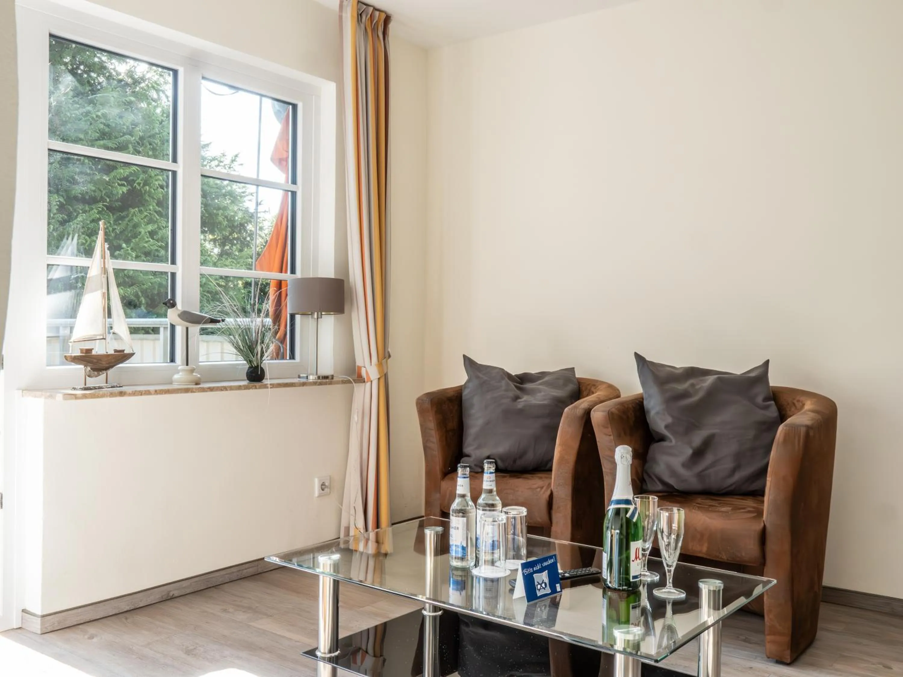 Seating area in Hotel Osterkrug