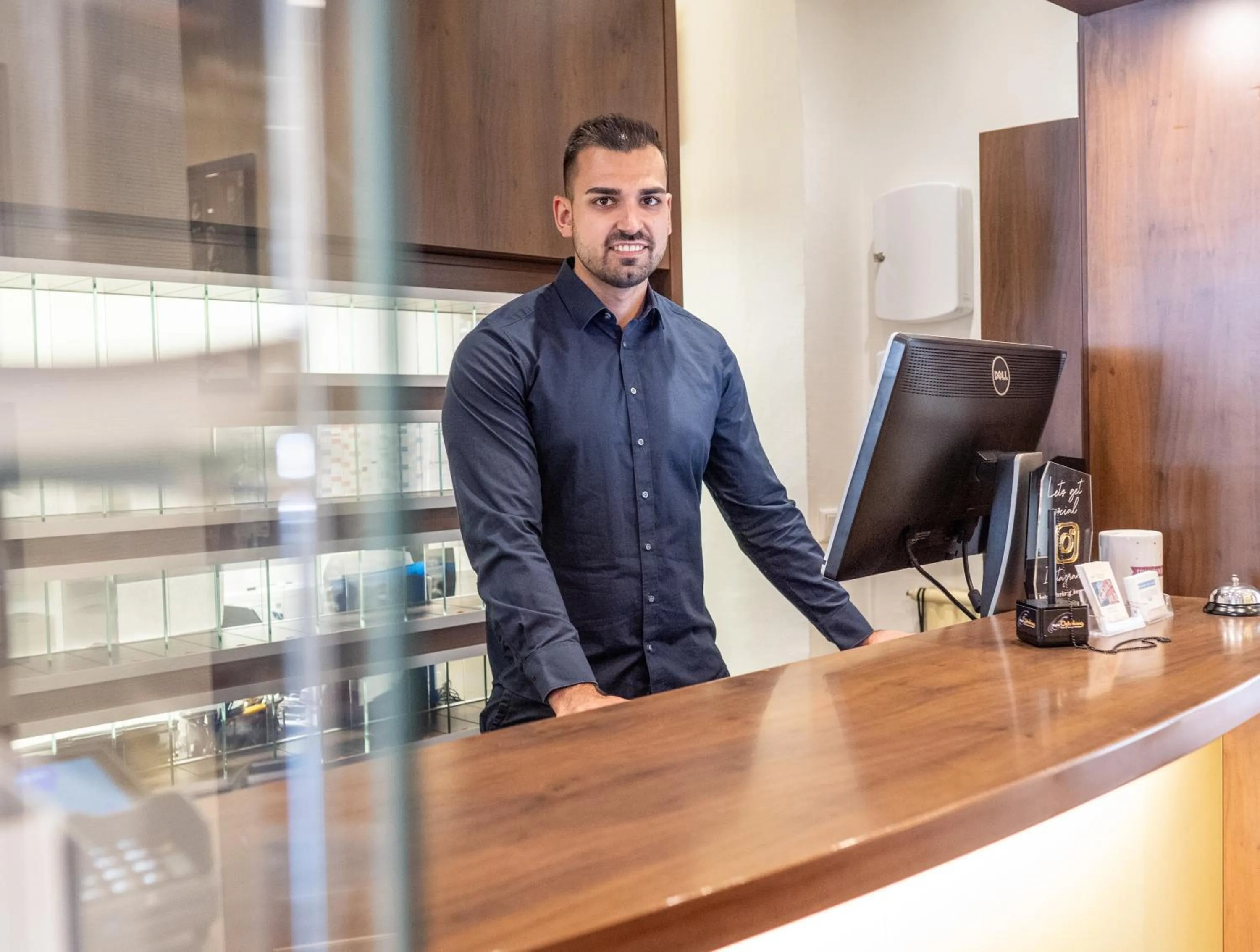 Lobby or reception in Hotel Osterkrug