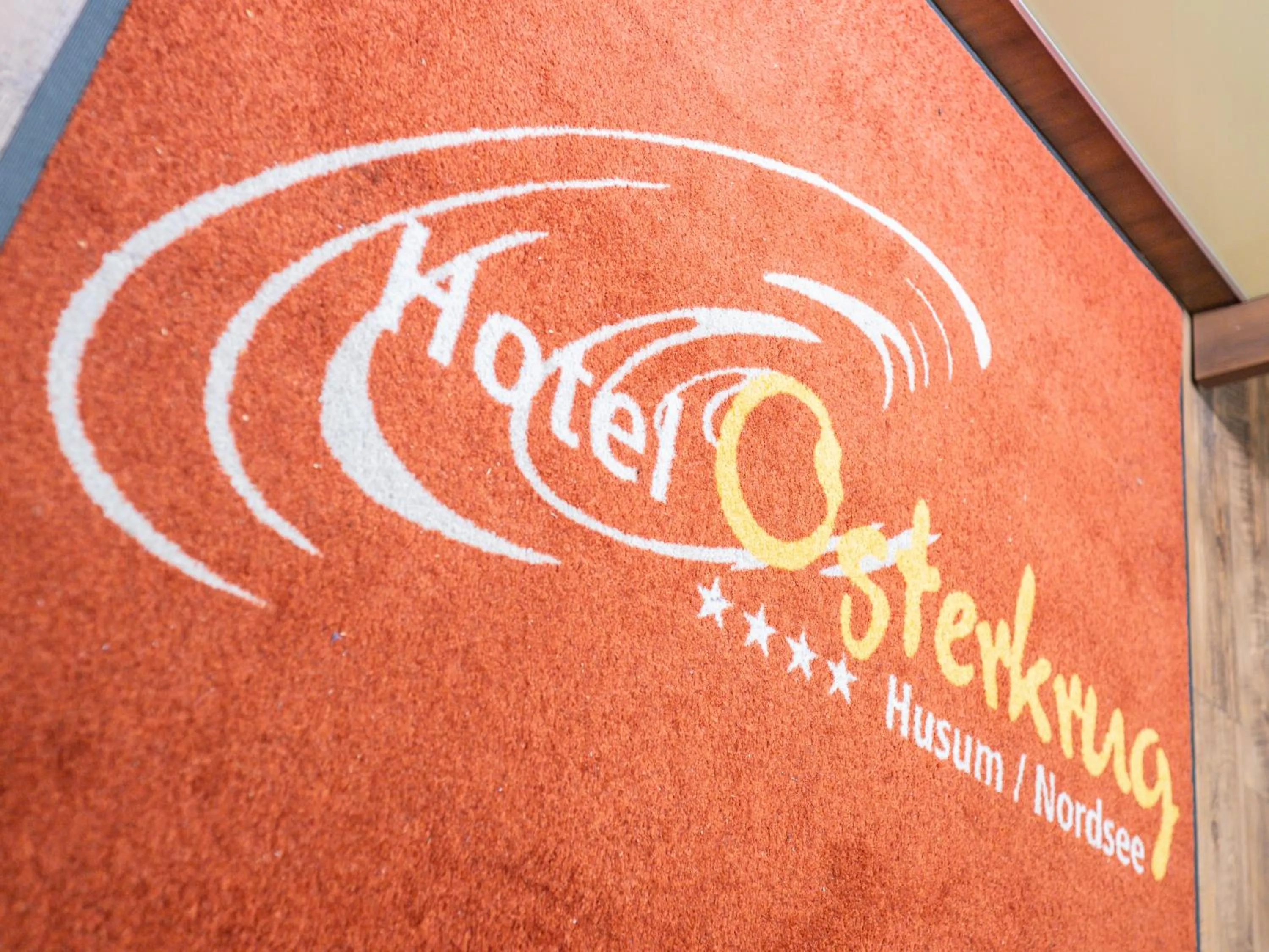 Logo/Certificate/Sign in Hotel Osterkrug