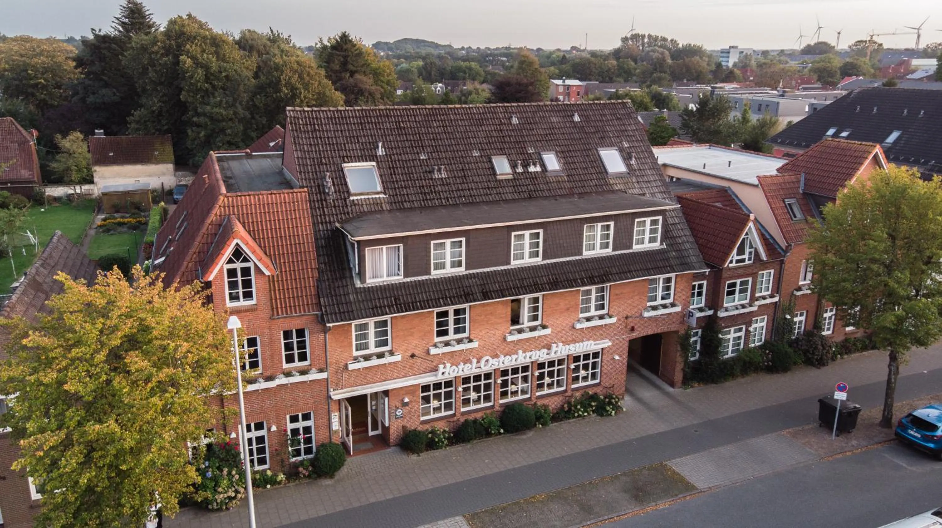 Bird's eye view in Hotel Osterkrug