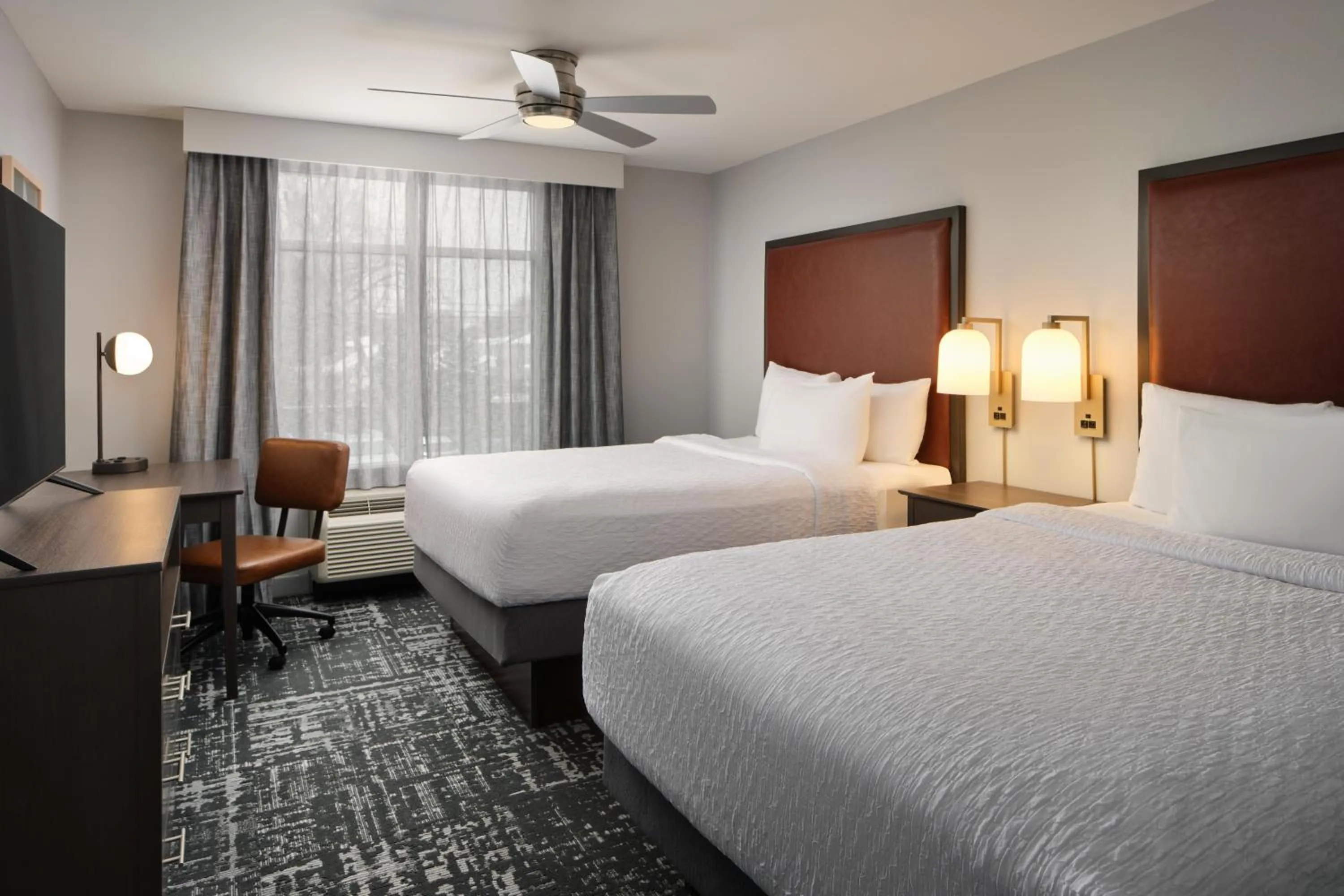 Bed in Homewood Suites by Hilton Columbus OSU, OH