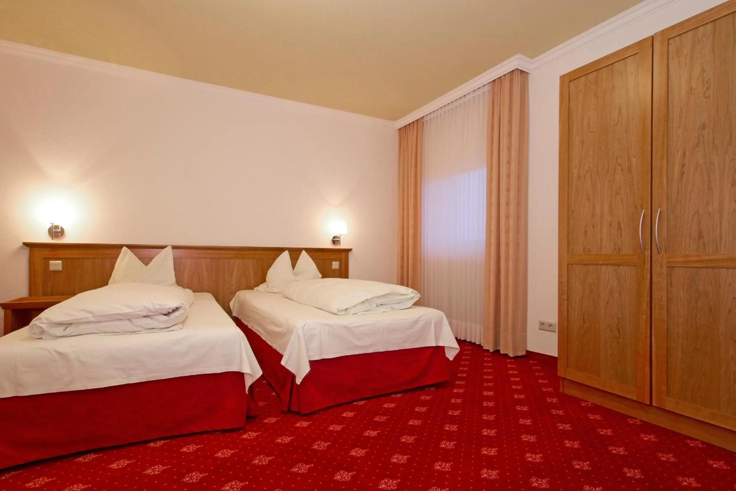 Bed in Hotel Mennicken