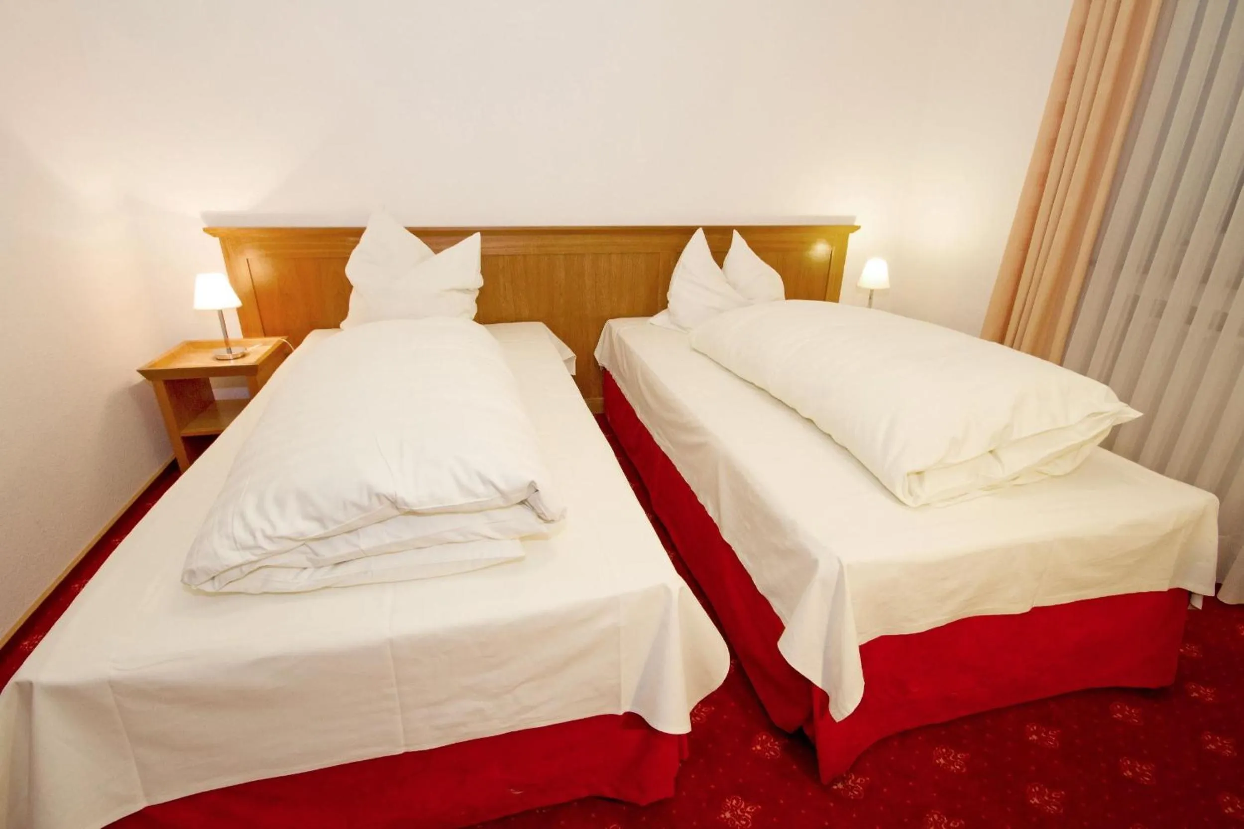 Bed in Hotel Mennicken