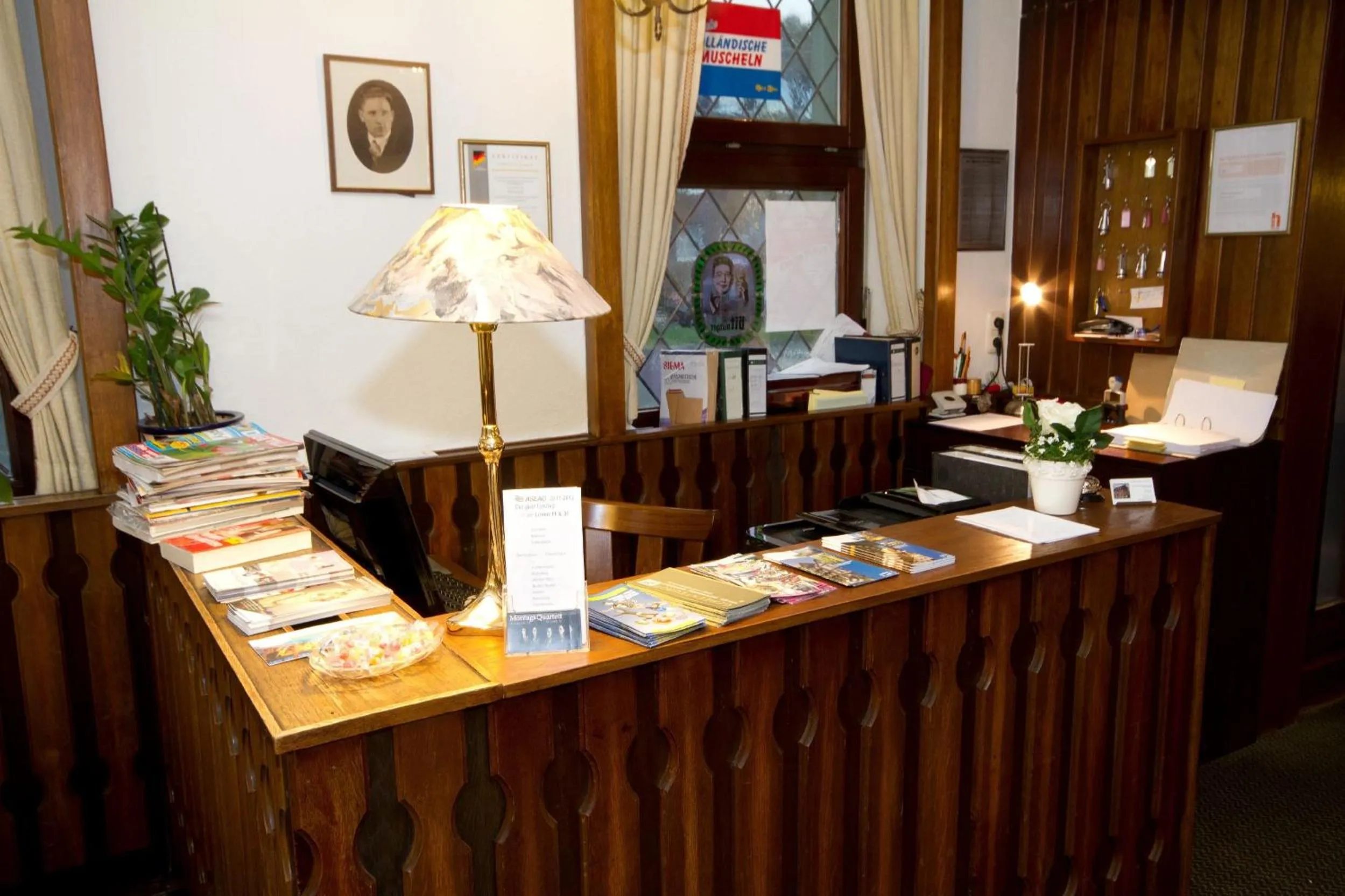 Lobby or reception in Hotel Mennicken