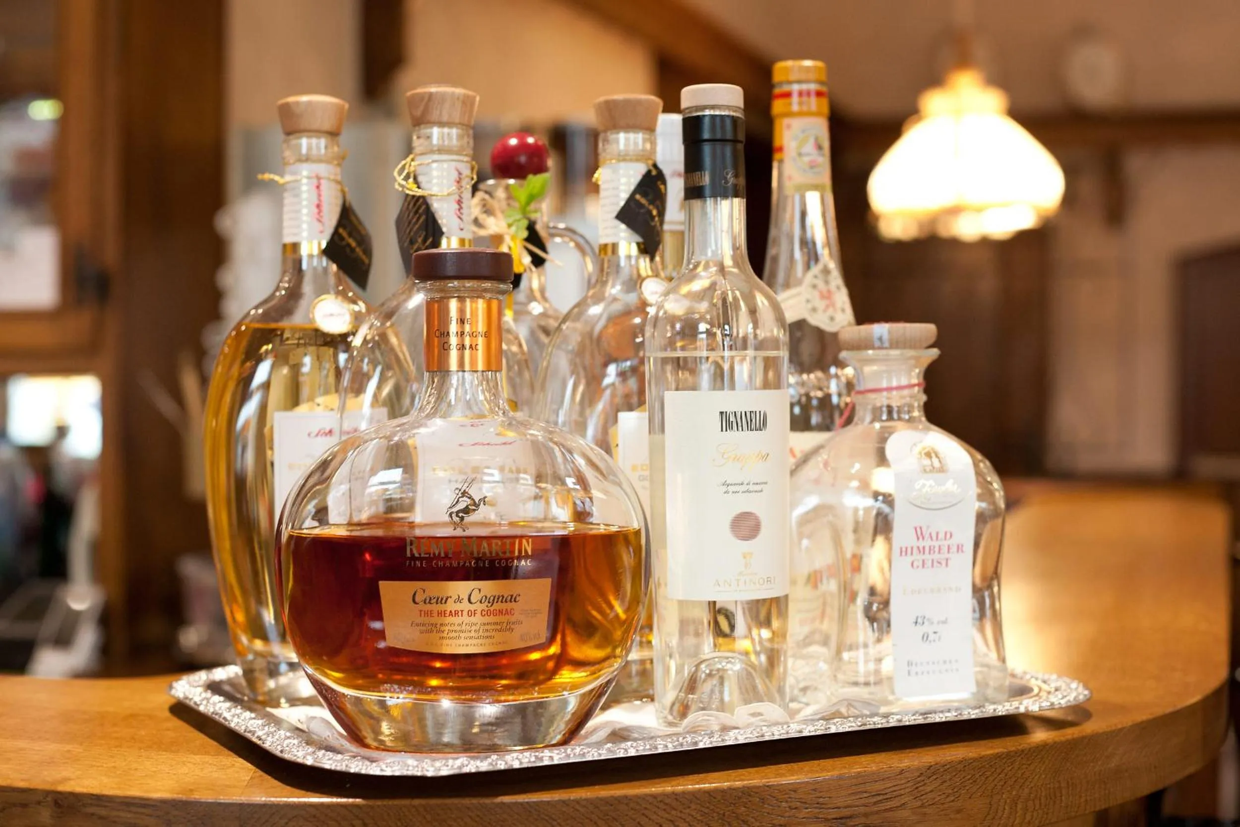 Alcoholic drinks in Hotel Mennicken