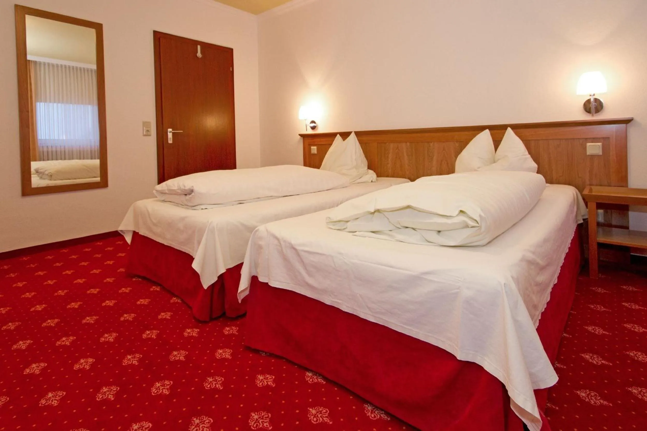 Bed in Hotel Mennicken