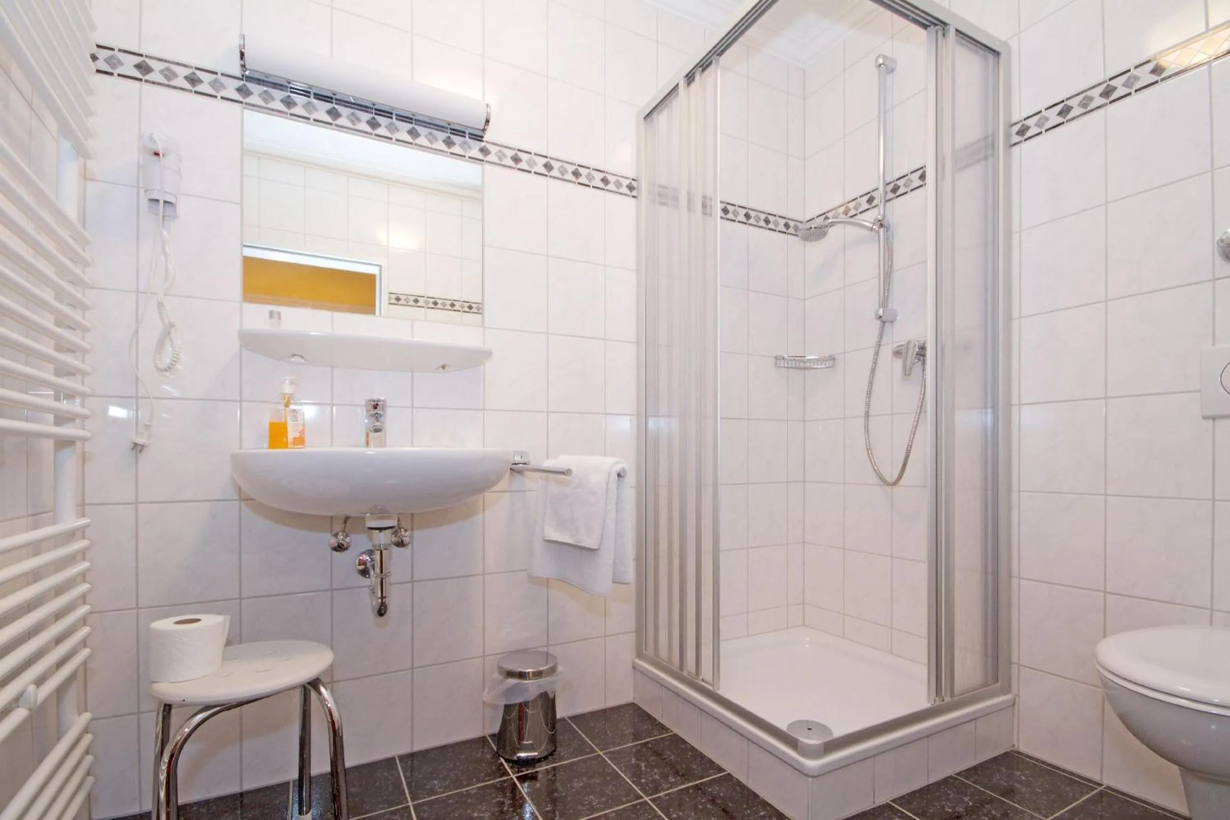 Bathroom in Hotel Mennicken