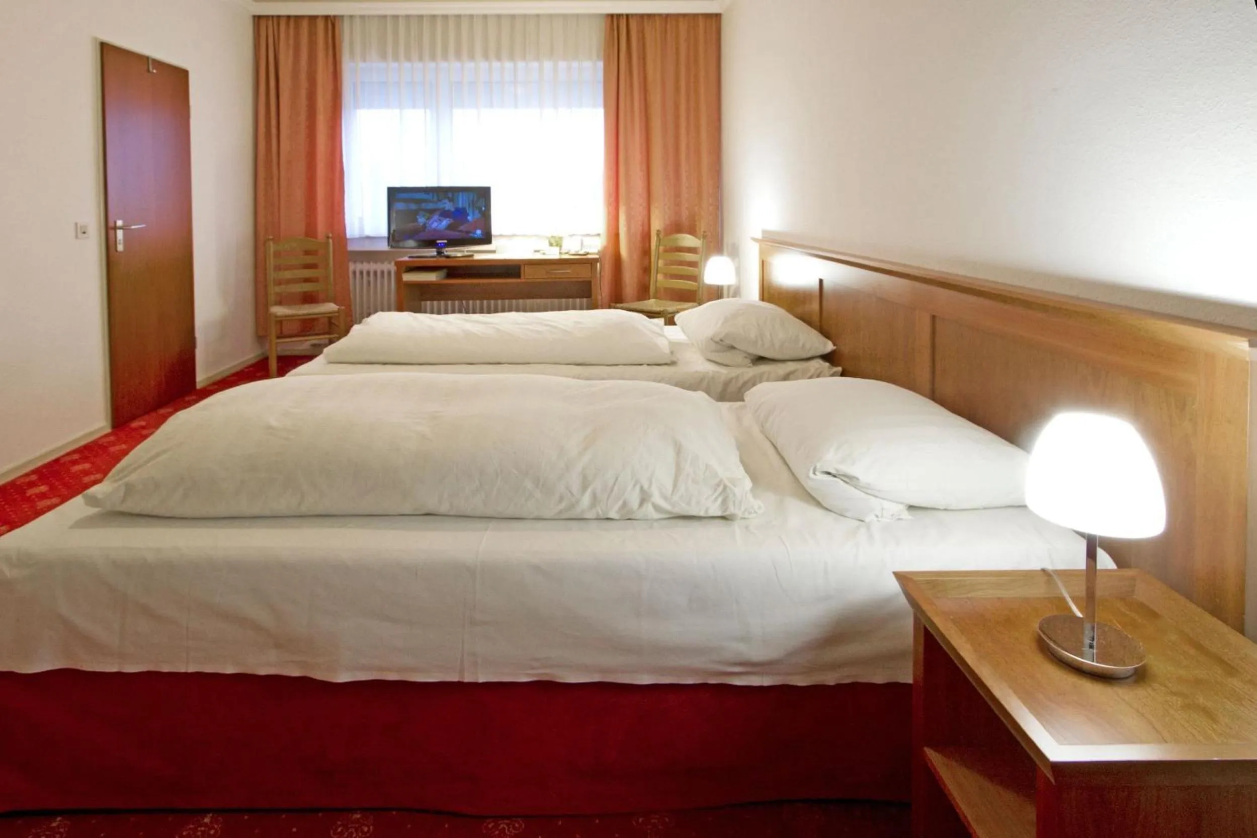 Bed in Hotel Mennicken