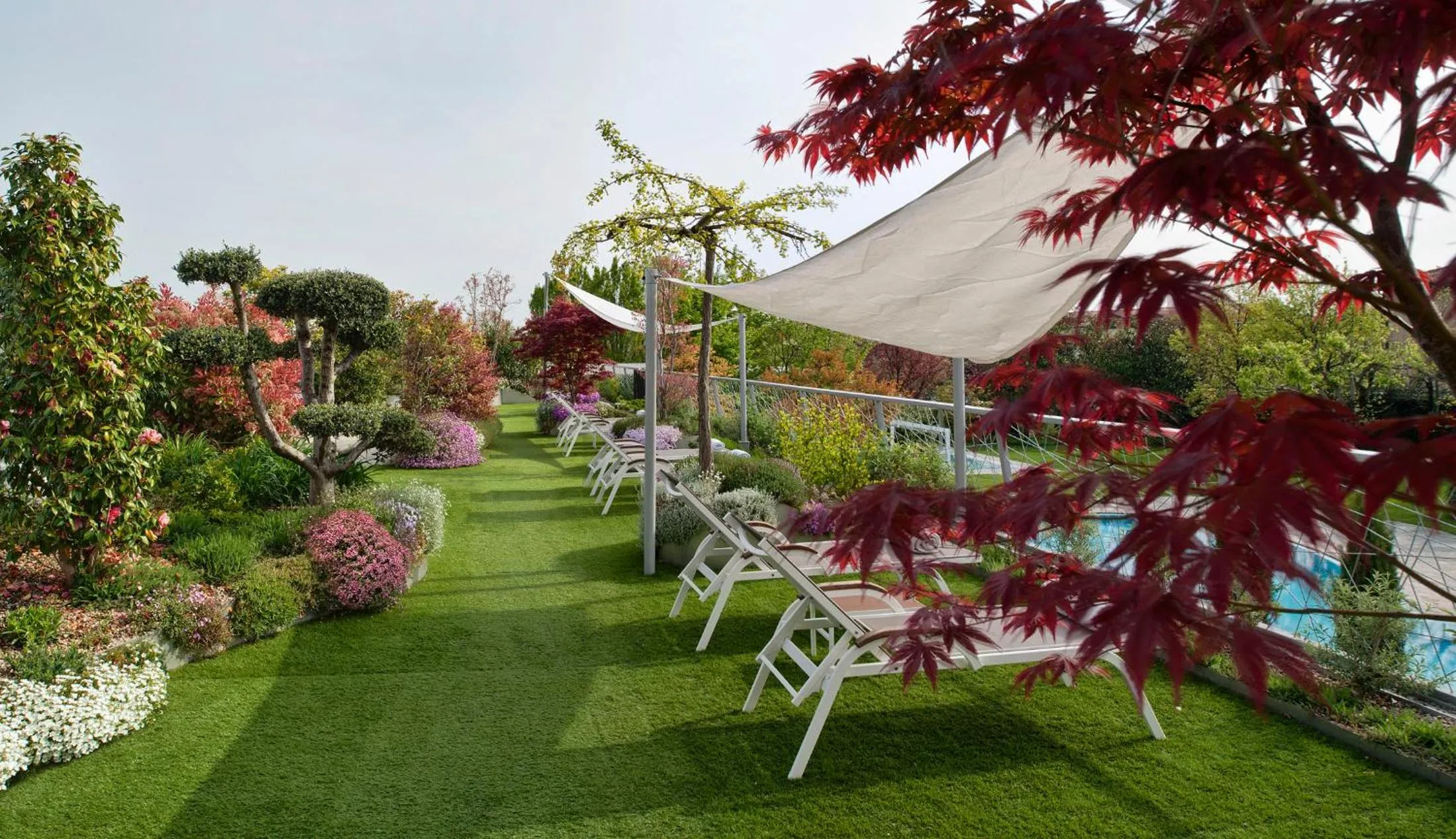 Swimming pool in Terme Europa