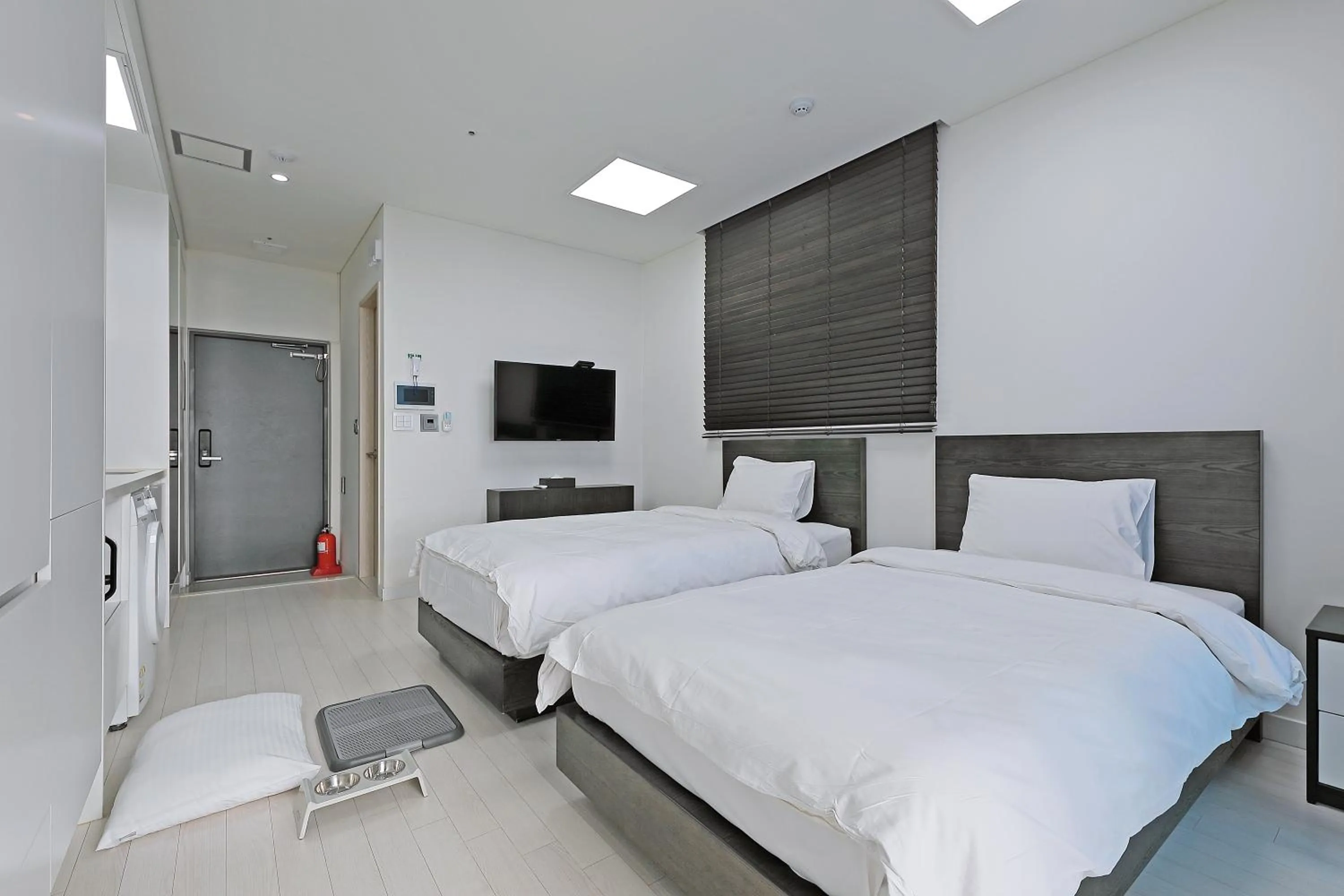 Bed in World Sky Residence Hotel