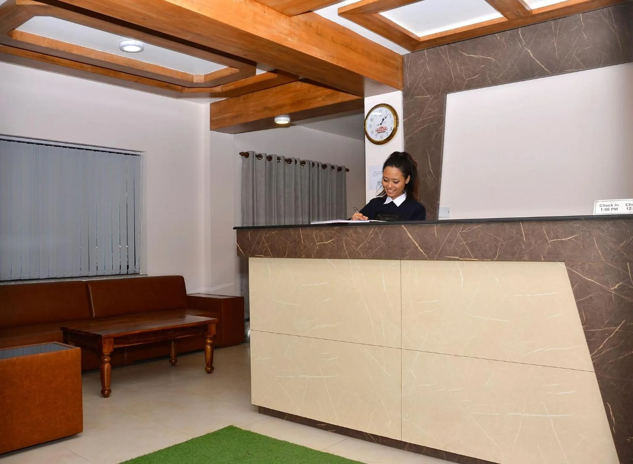 Lobby or reception in Hotel Ramanam