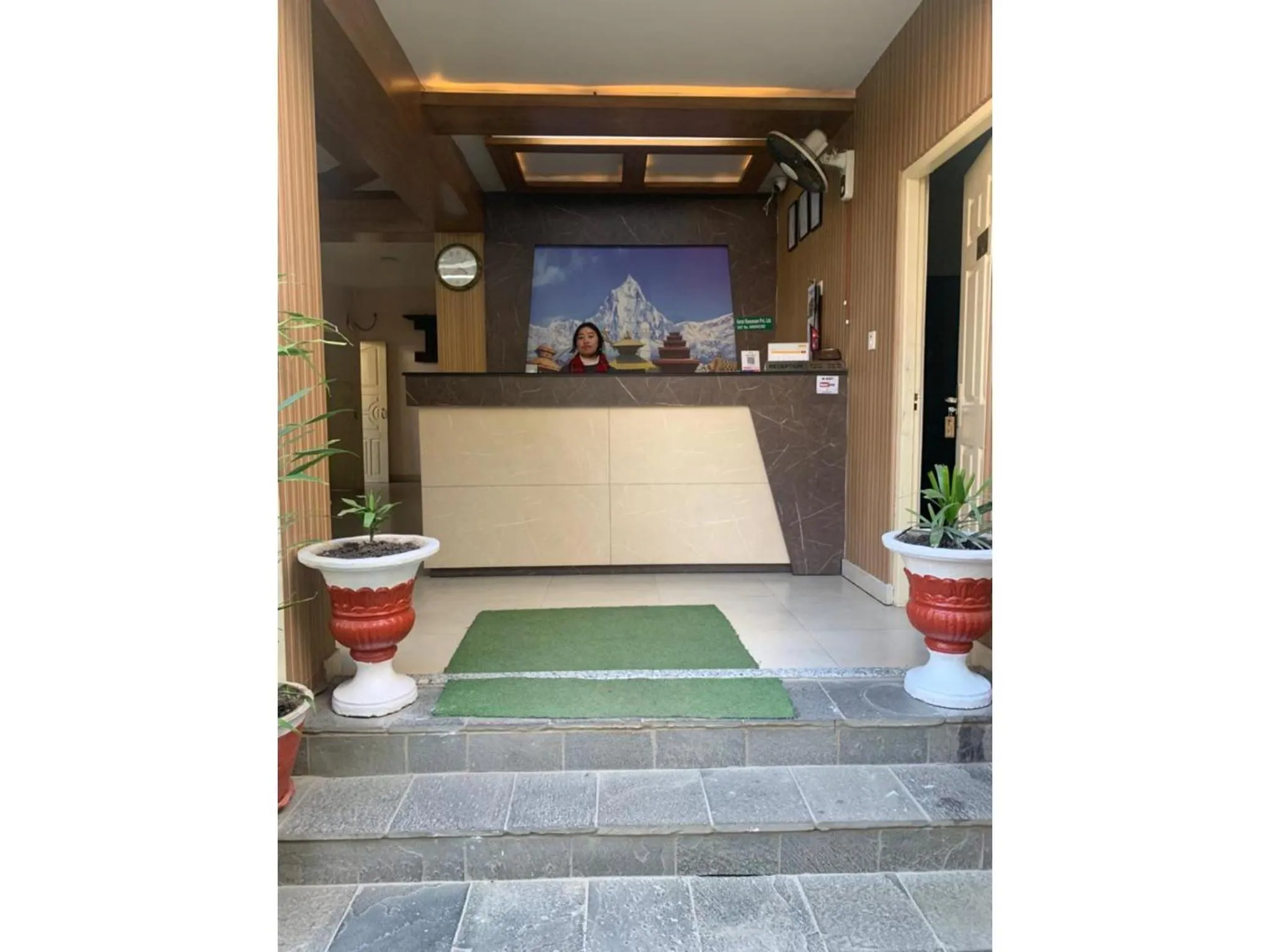 Lobby or reception in Hotel Ramanam