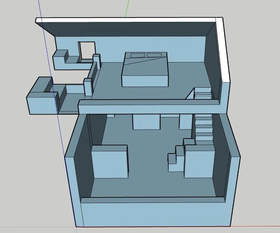 Floor plan in Chalet de Paris