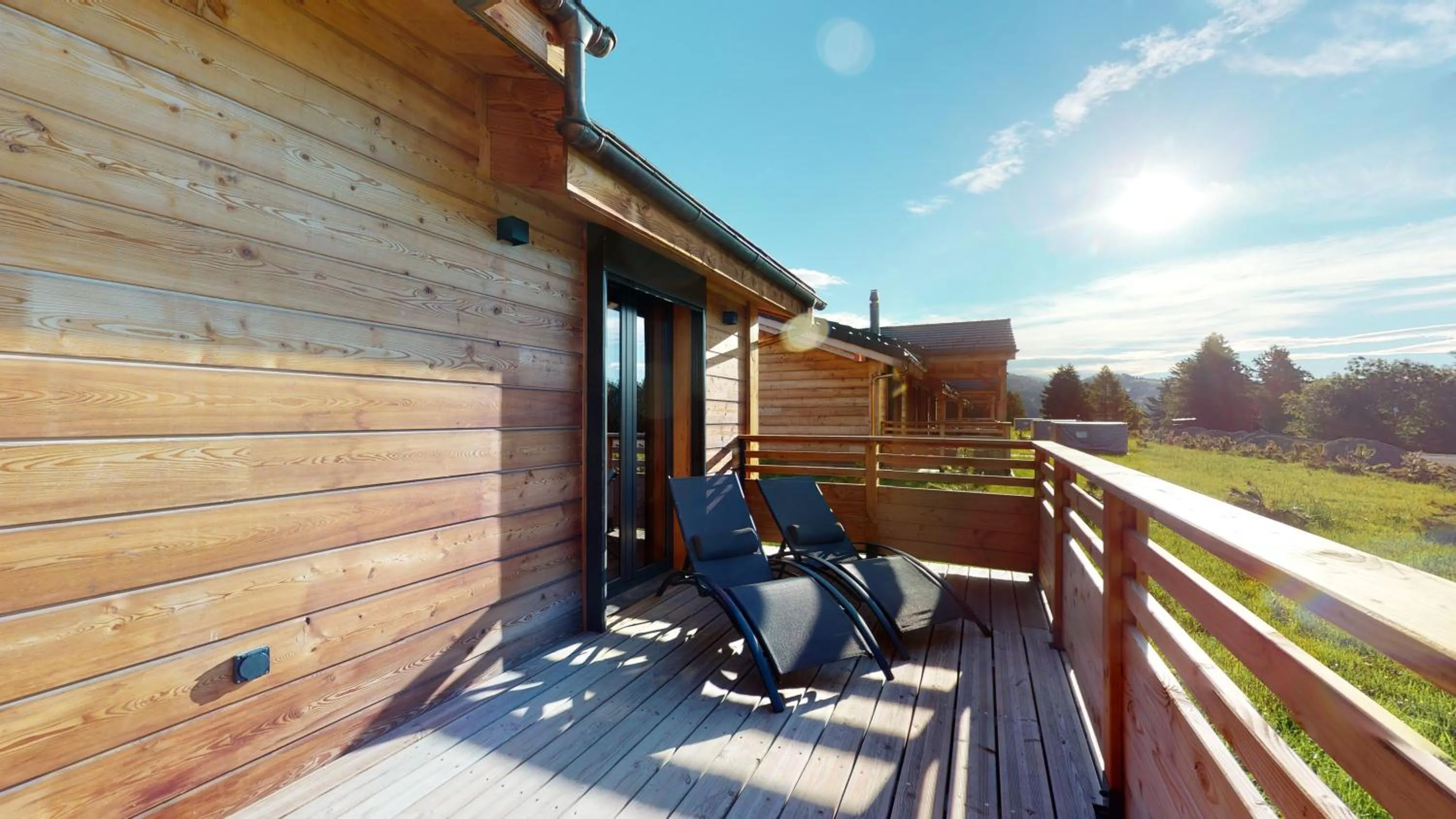 Balcony/Terrace in Woodland Village Anzère