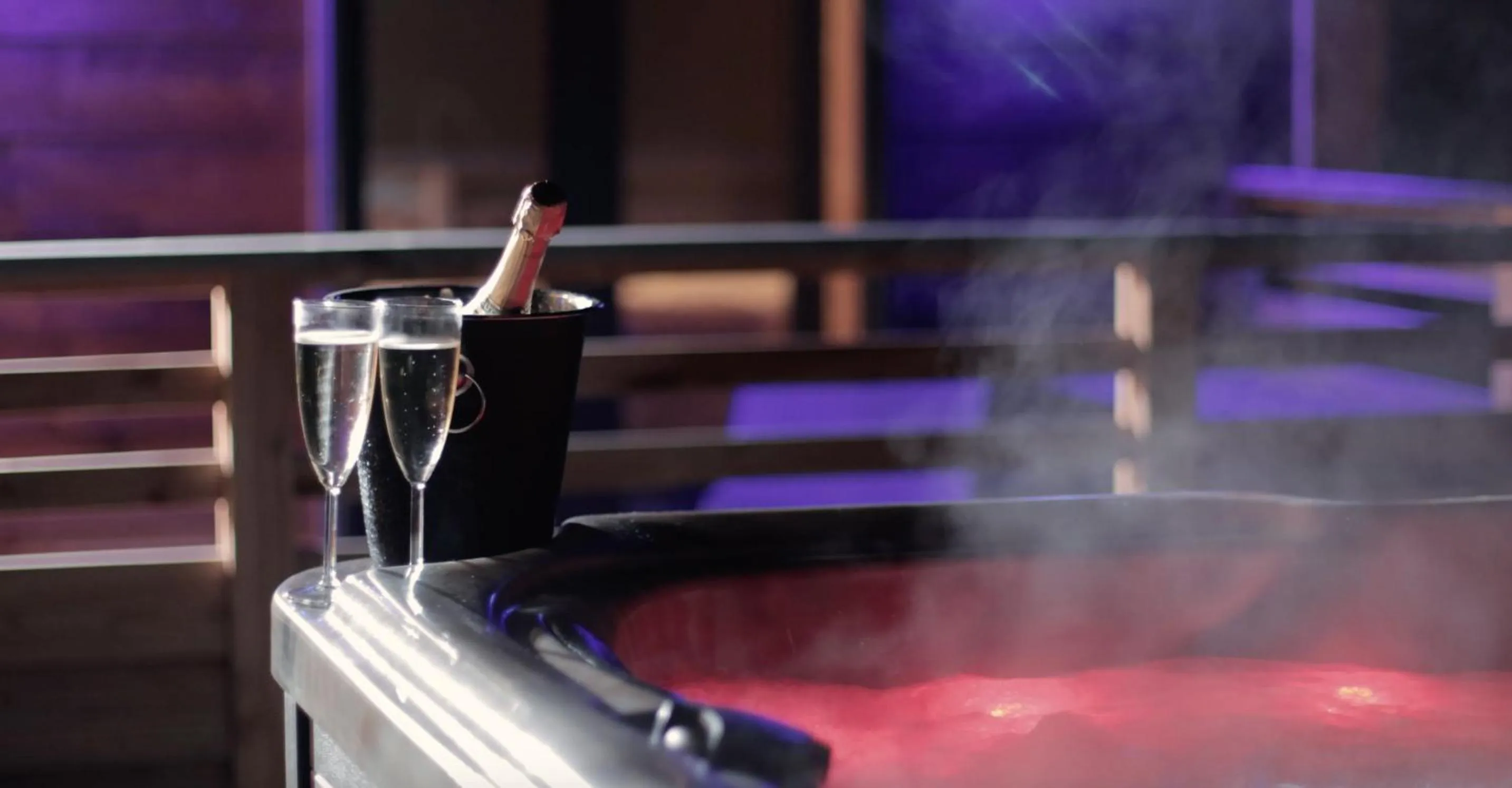 Night in Woodland Village Anzère