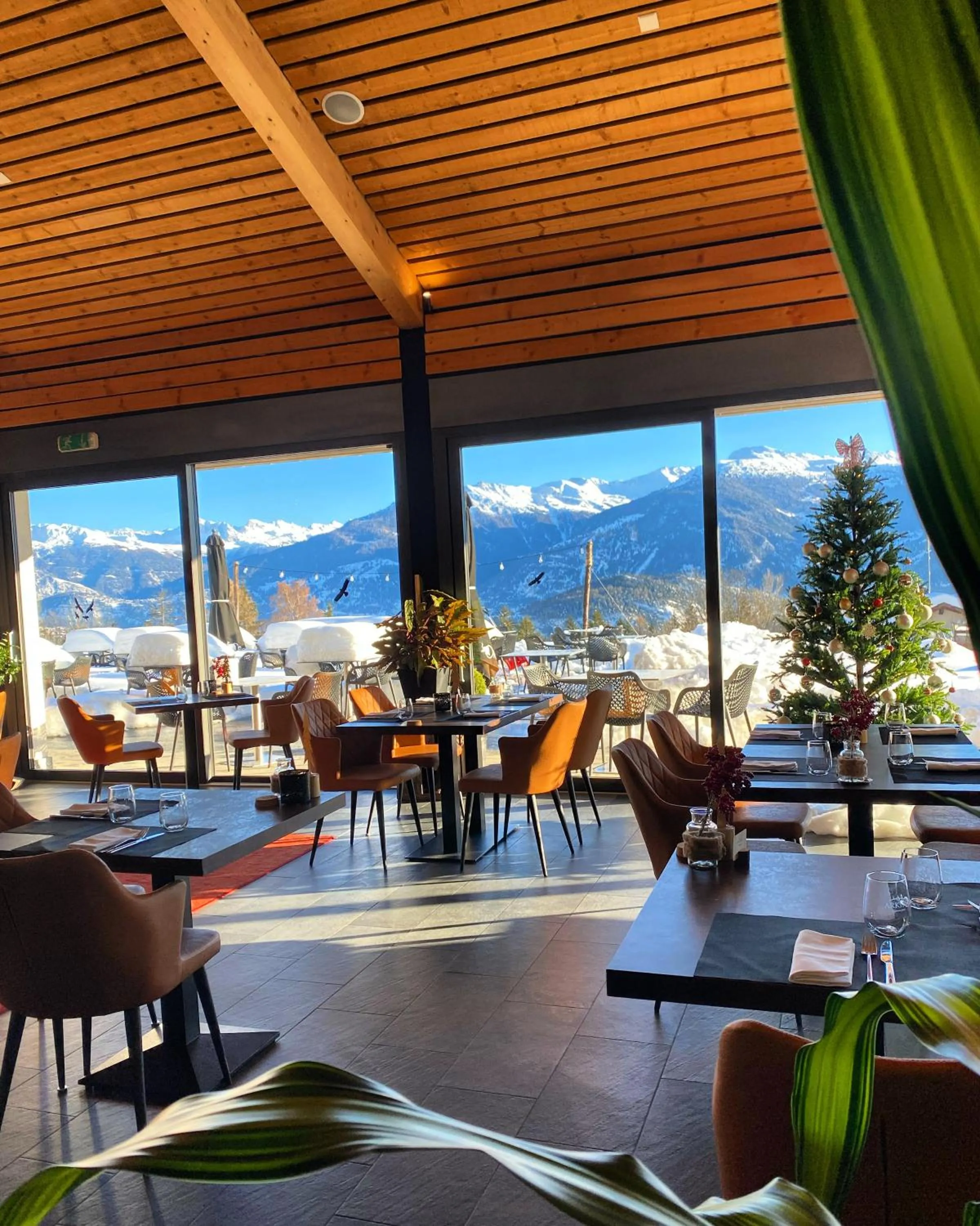 Restaurant/places to eat in Woodland Village Anzère