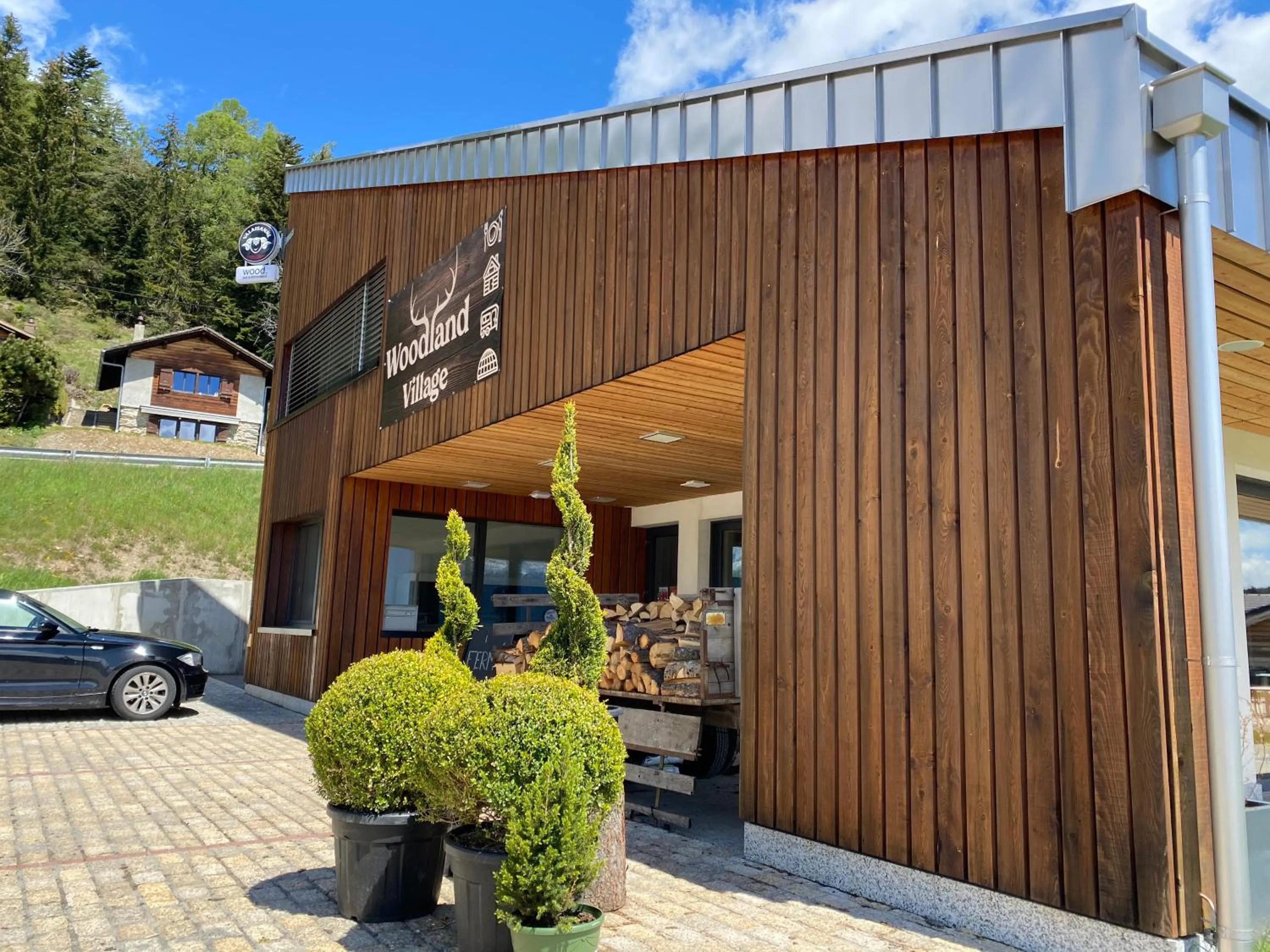 Property building in Woodland Village Anzère