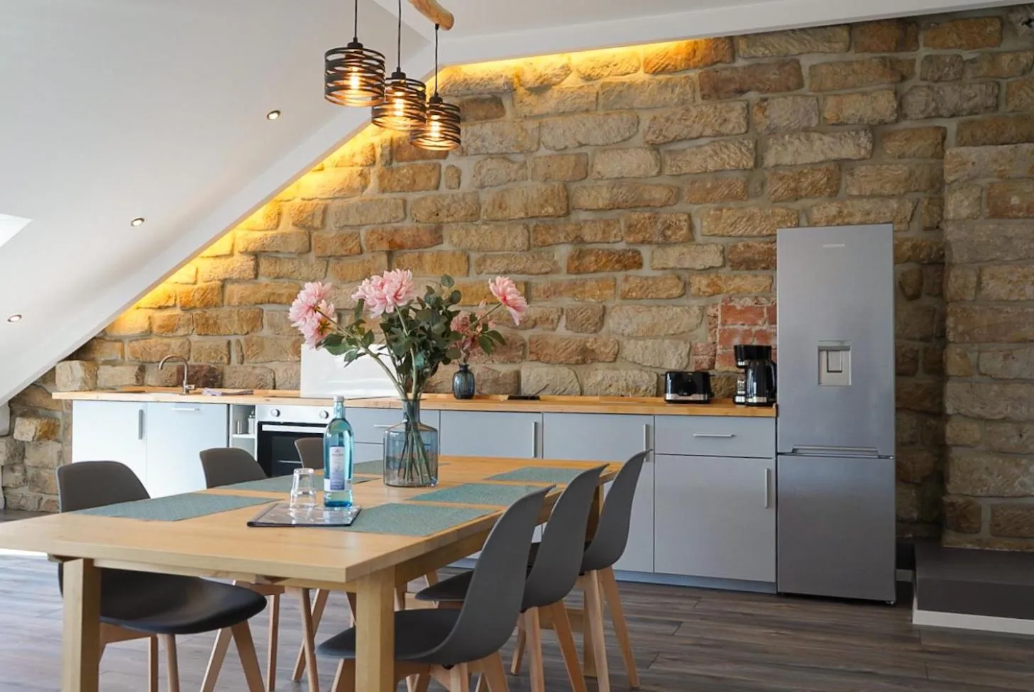 Dining area in Aparthotel am Zwinger