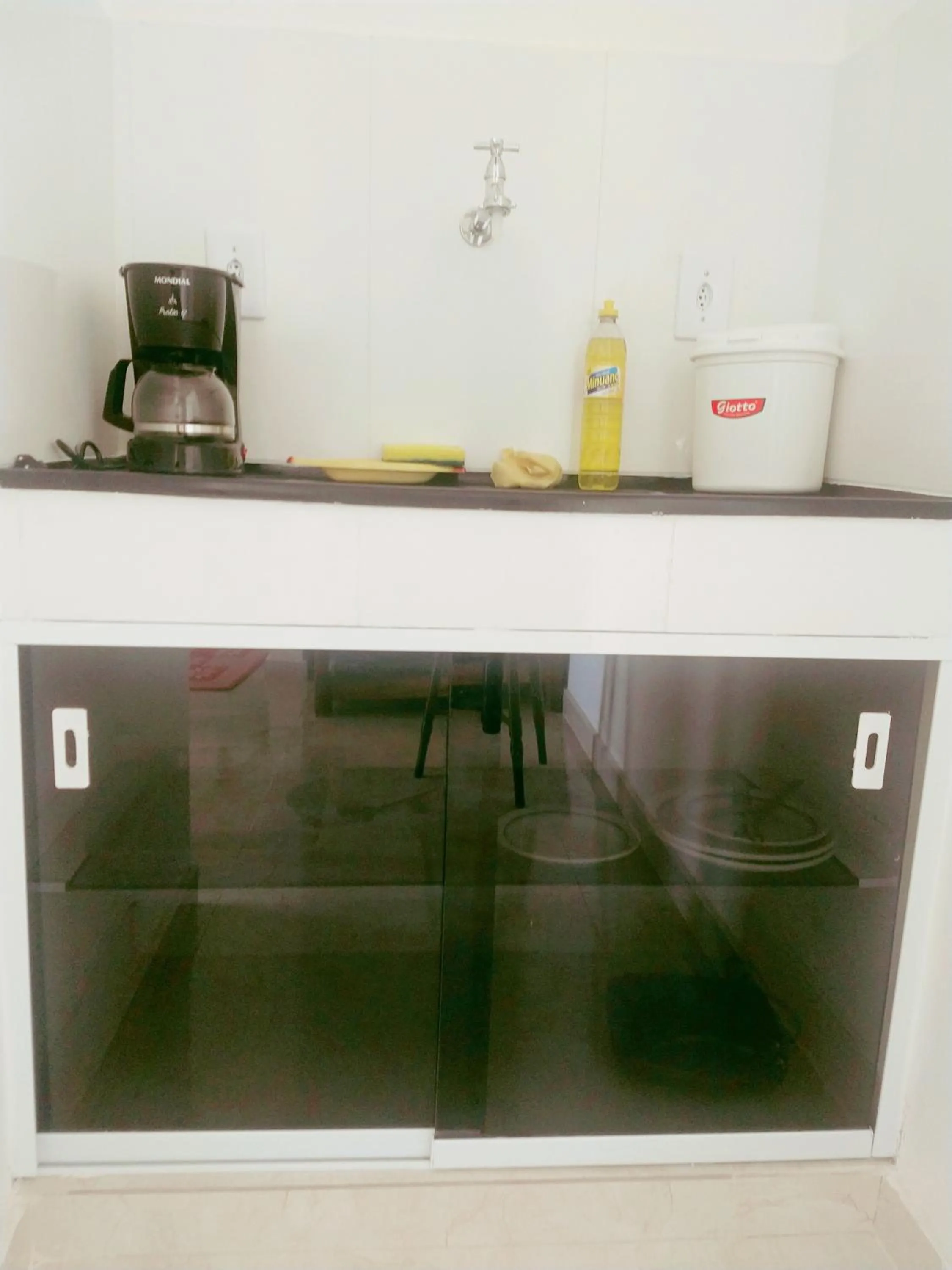Kitchen or kitchenette in Suítes Ninho da Águia Saquarema