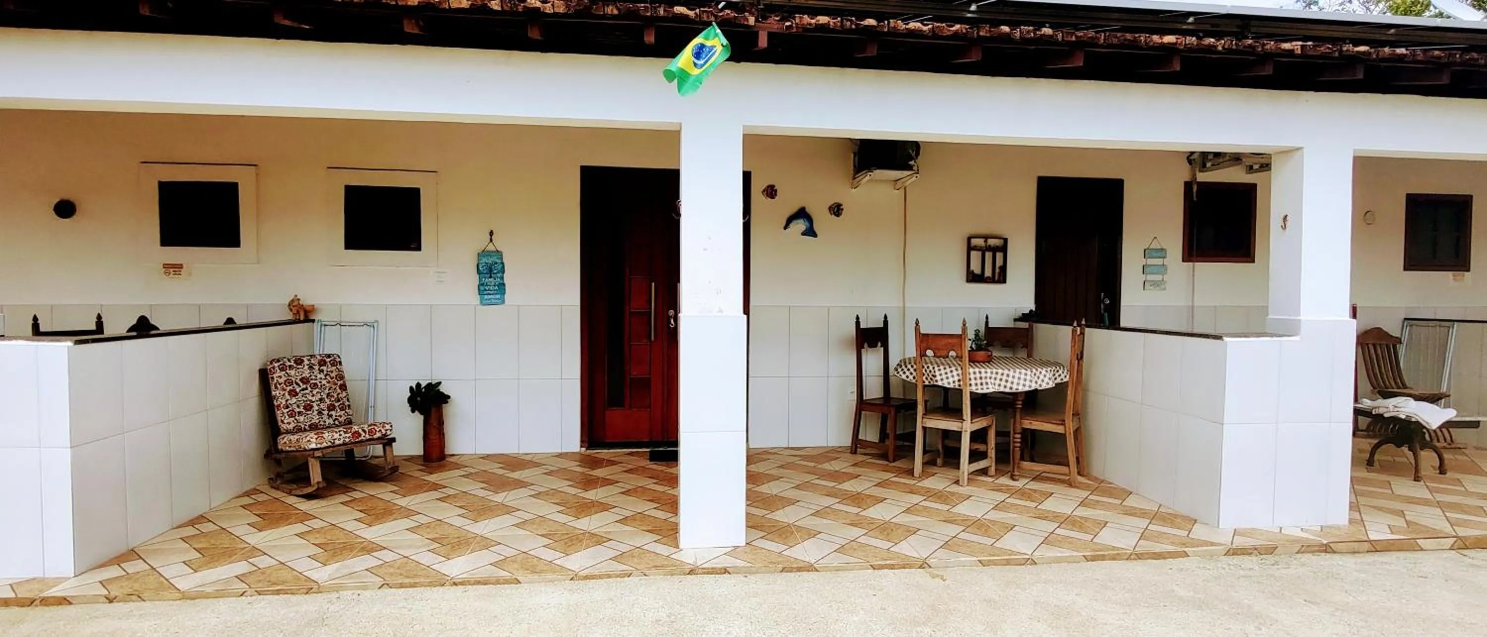 Patio in Suítes Ninho da Águia Saquarema