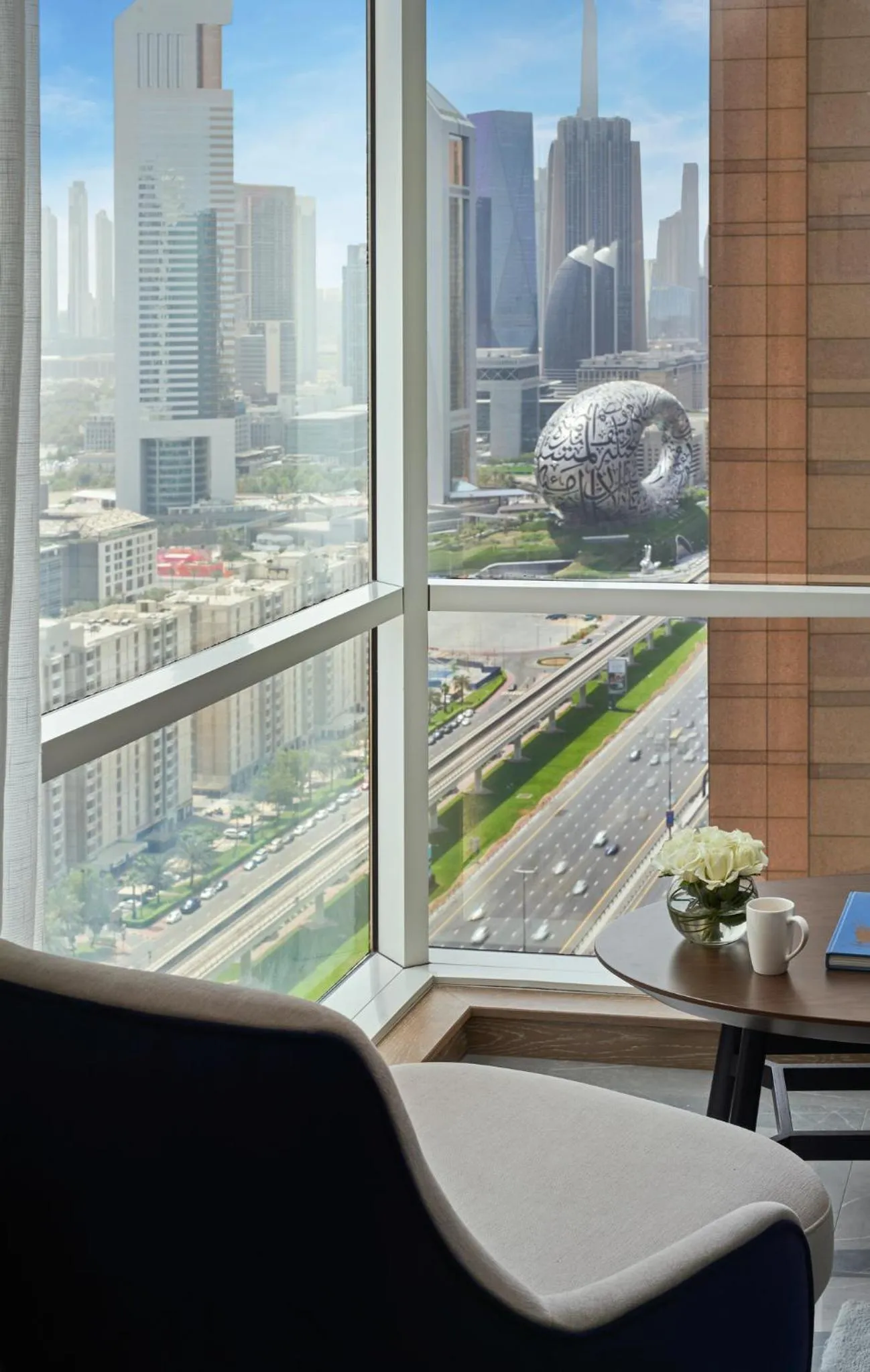 View (from property/room) in Fairmont Dubai