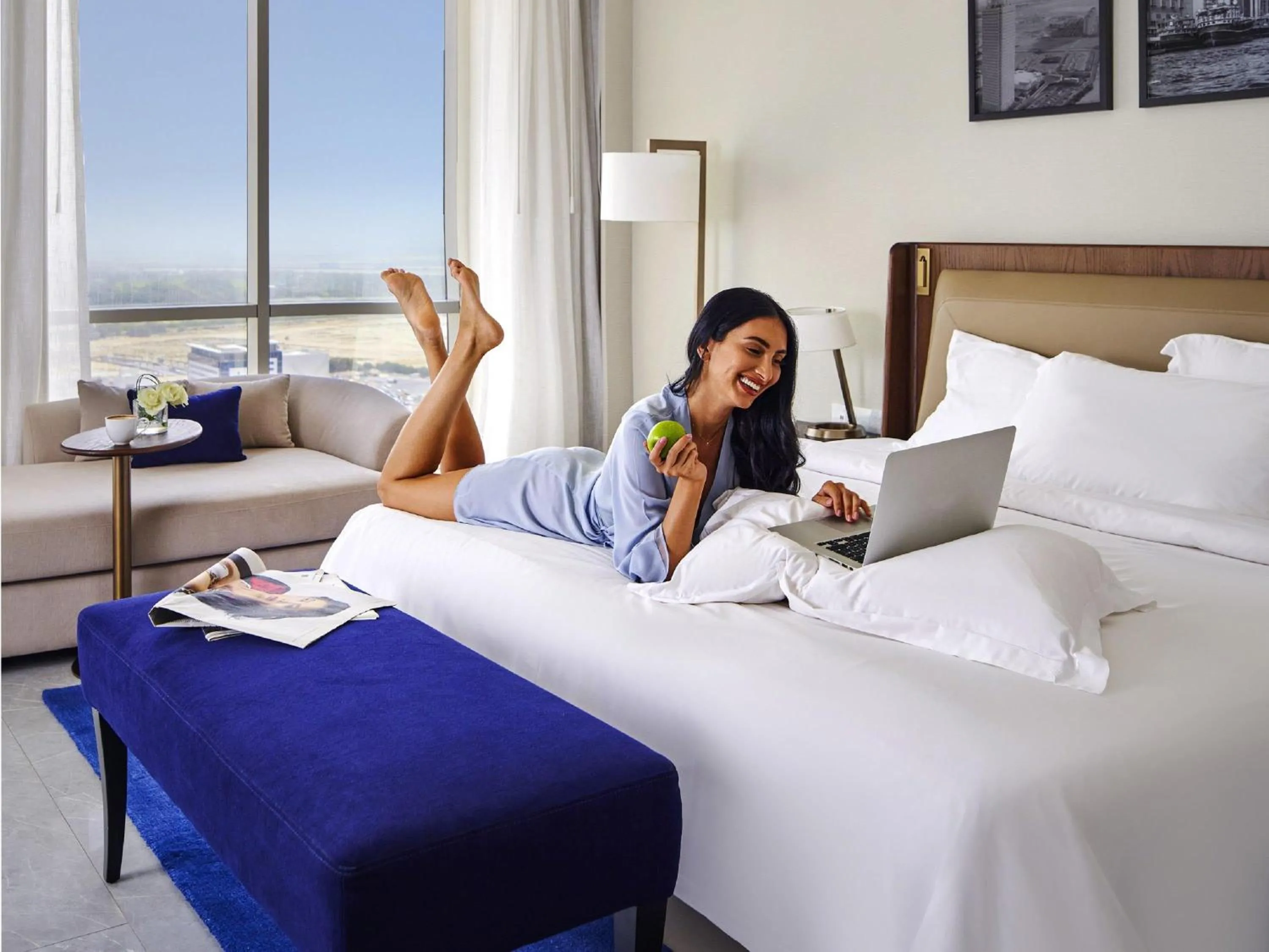 Photo of the whole room, Bed in Fairmont Dubai