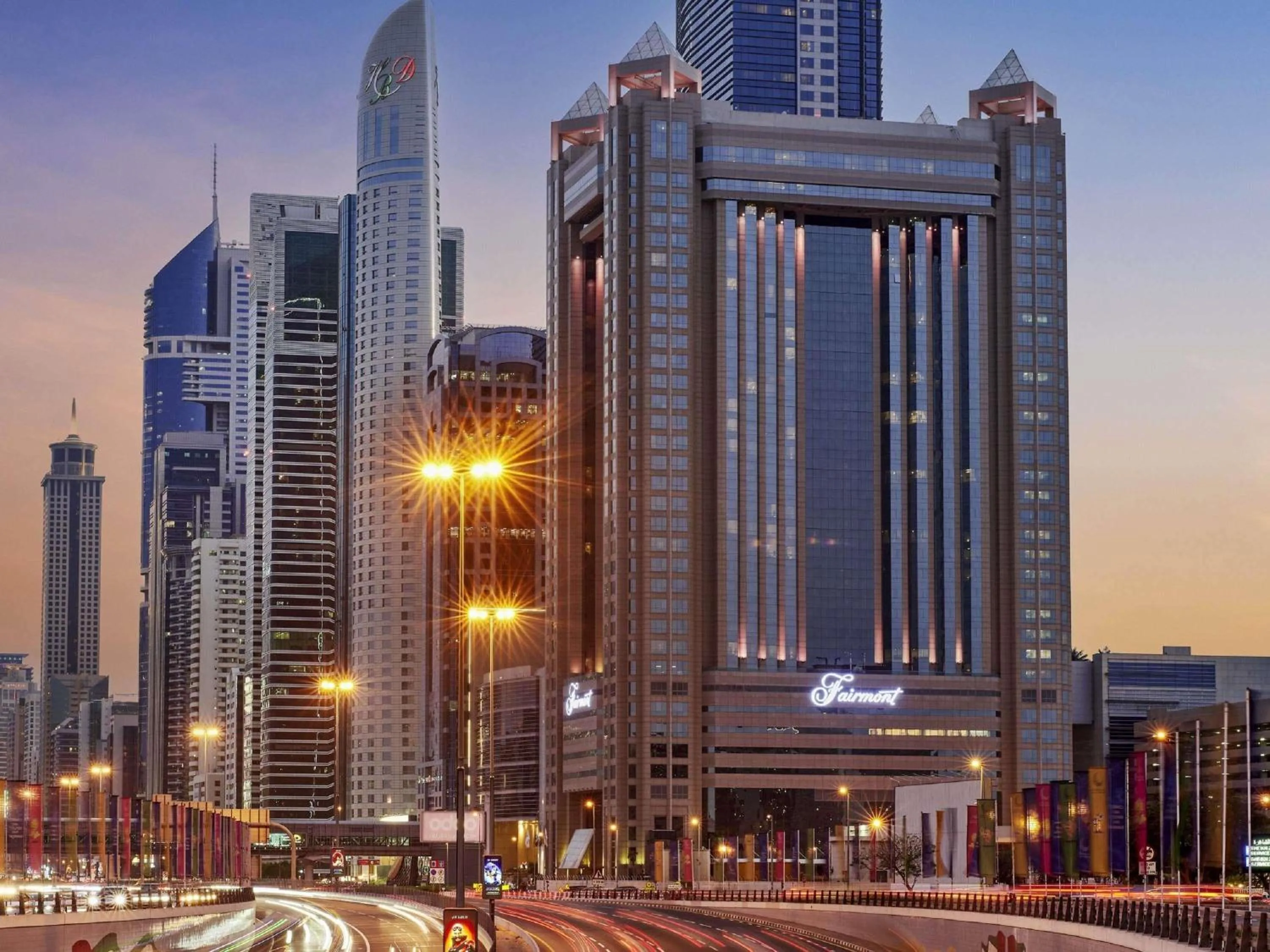 Bedroom in Fairmont Dubai