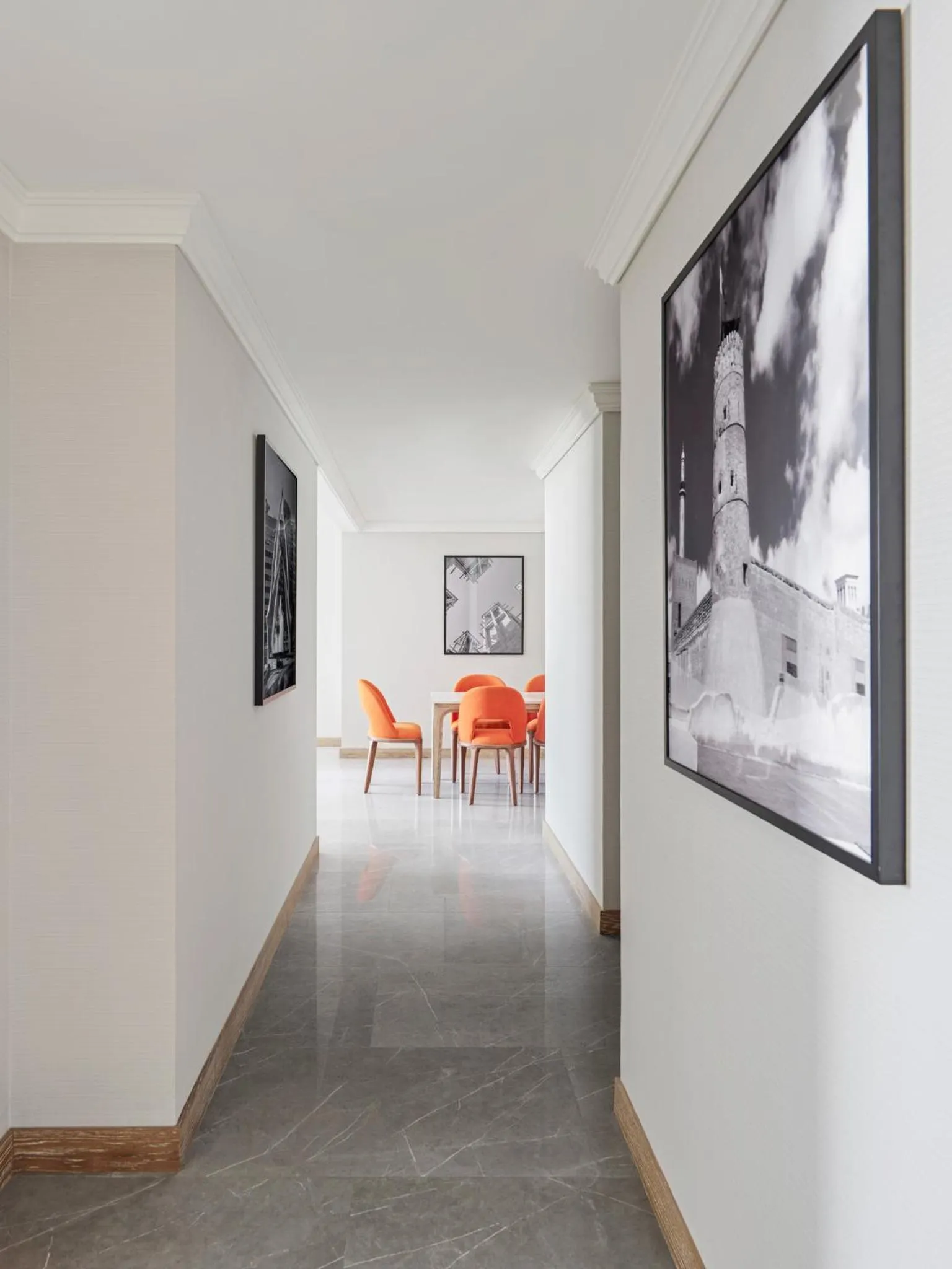 Dining area in Fairmont Dubai