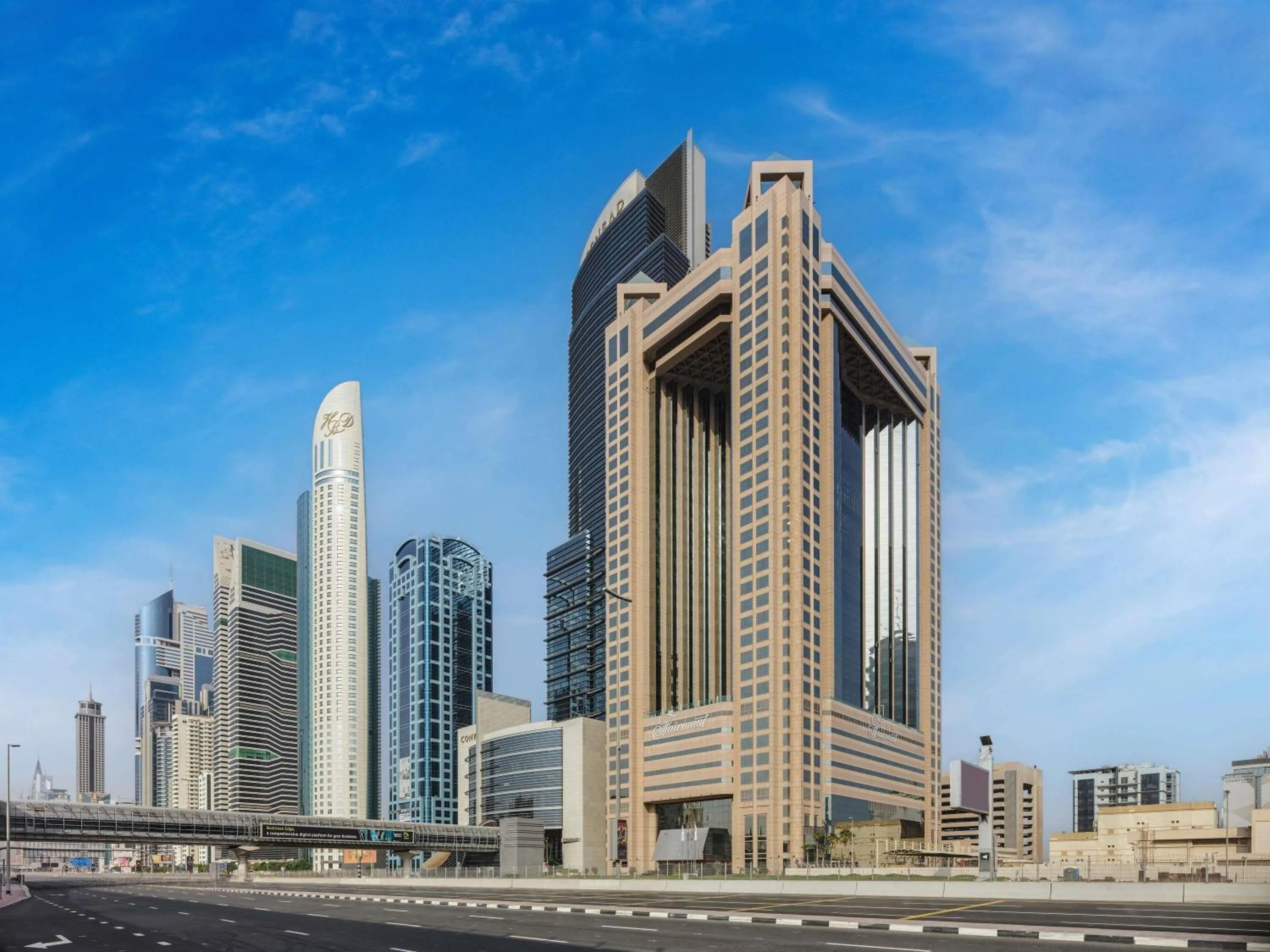 Property building in Fairmont Dubai