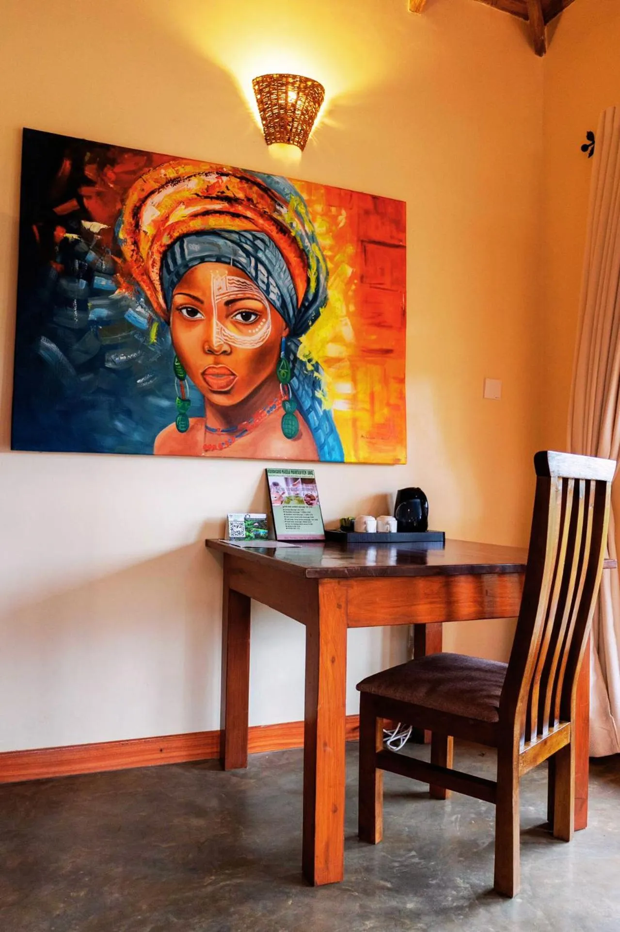 Decorative detail in Ngorongoro Marera Mountain View Lodge