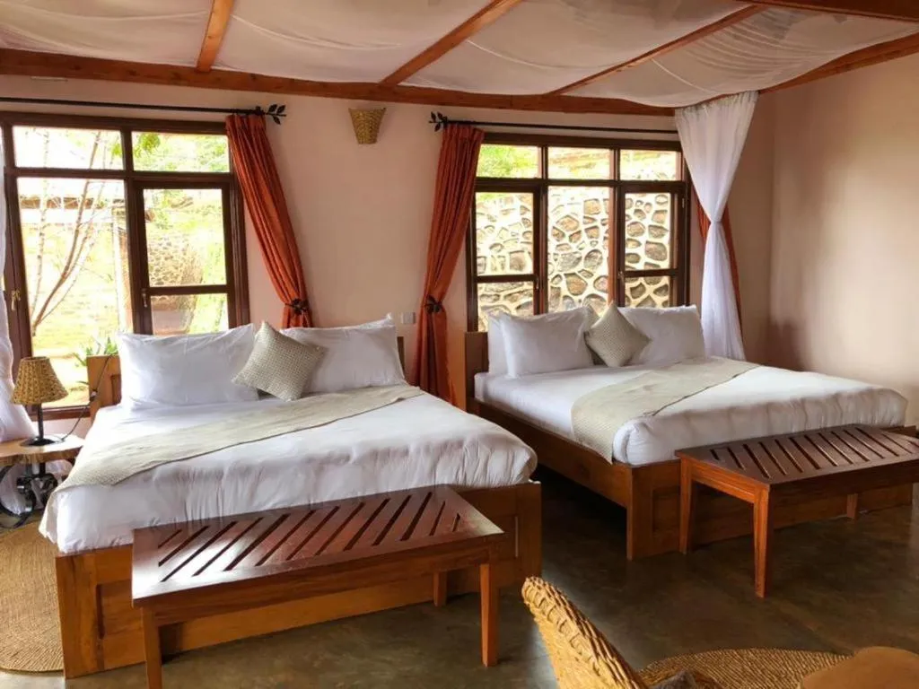 Bedroom, Bed in Ngorongoro Marera Mountain View Lodge