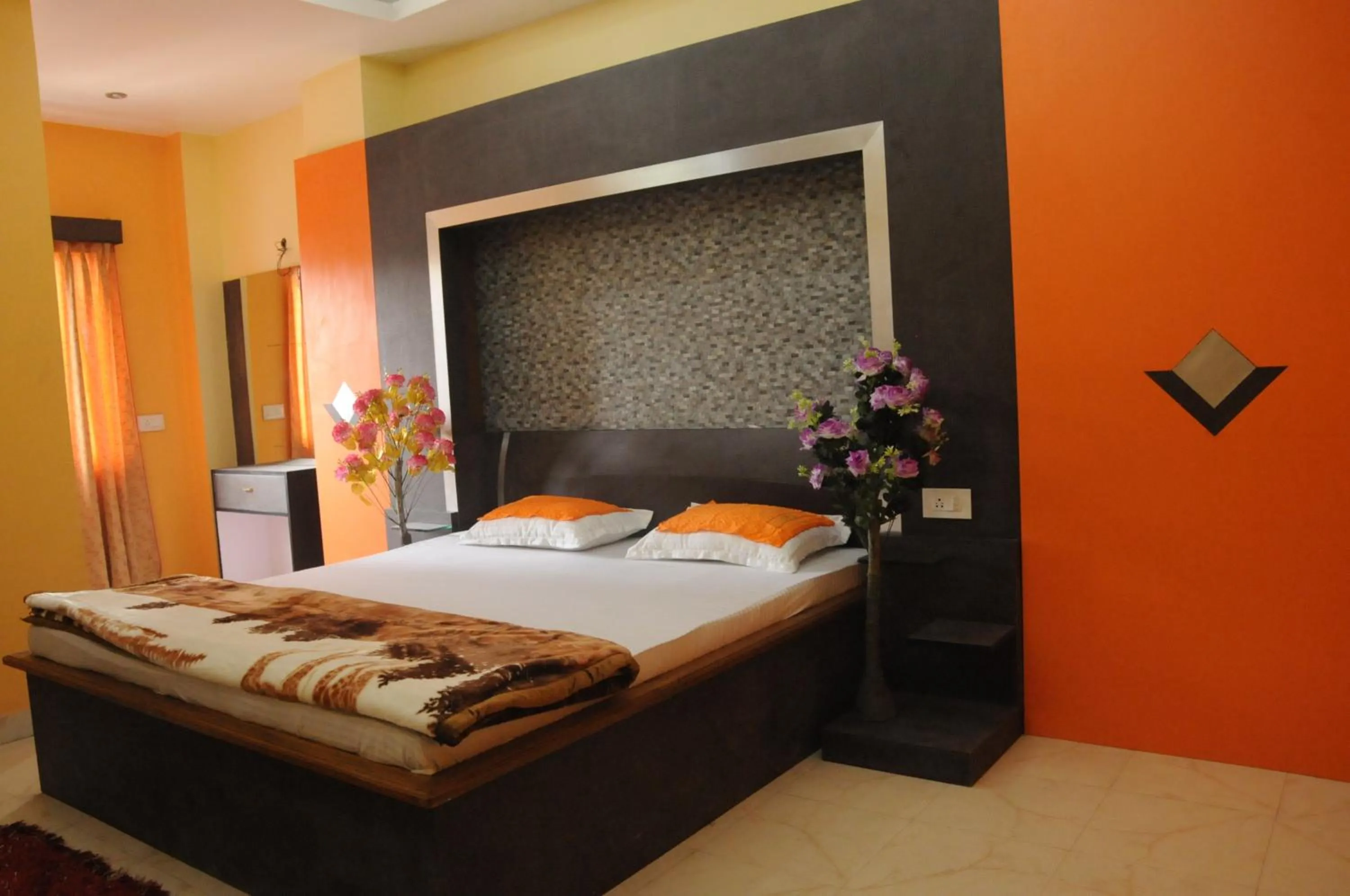 Bed in Hotel Barbareek