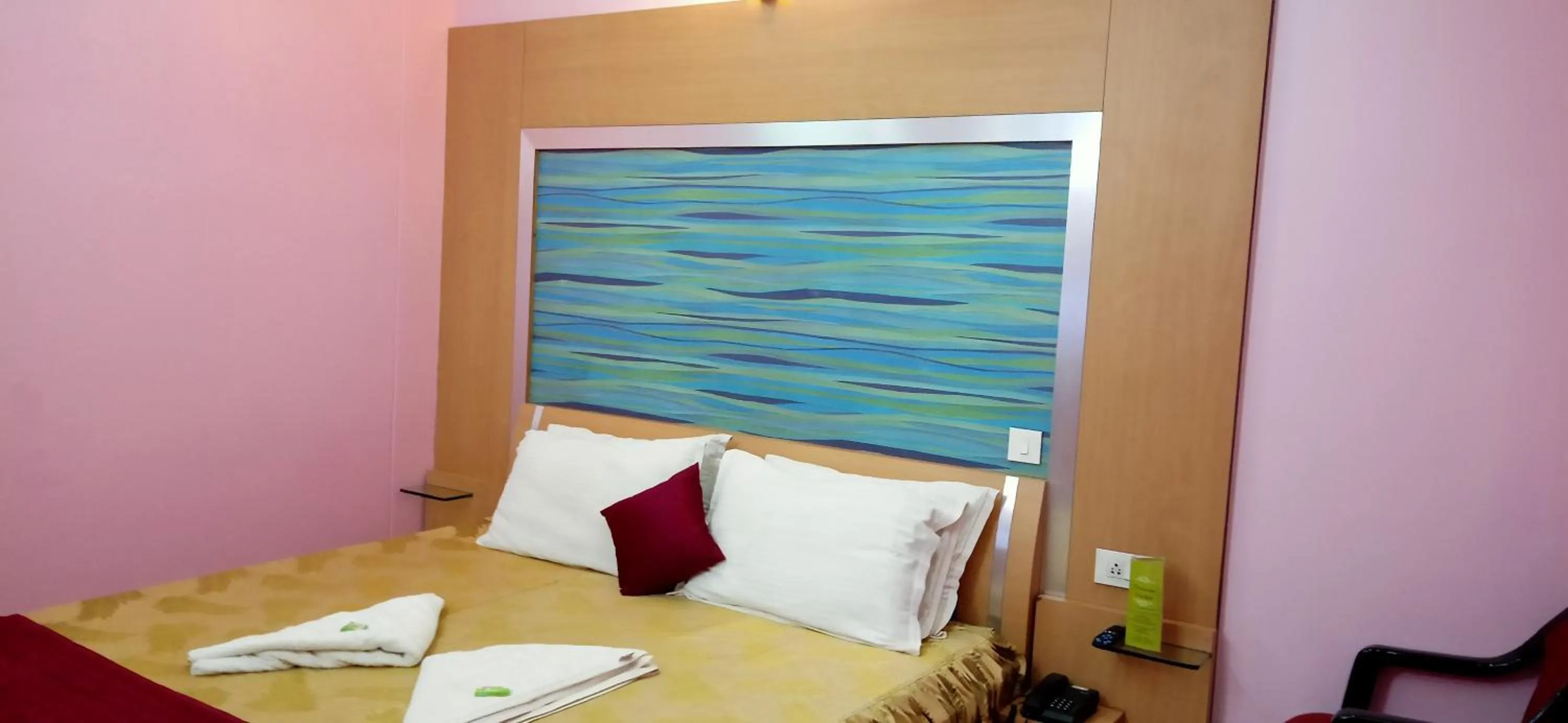 Bed in Hotel Barbareek