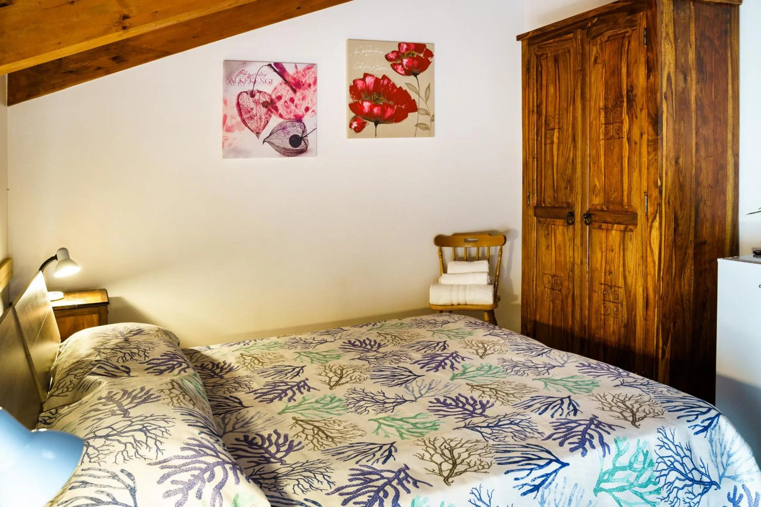 Bed in Sansi´s Sapri Camere